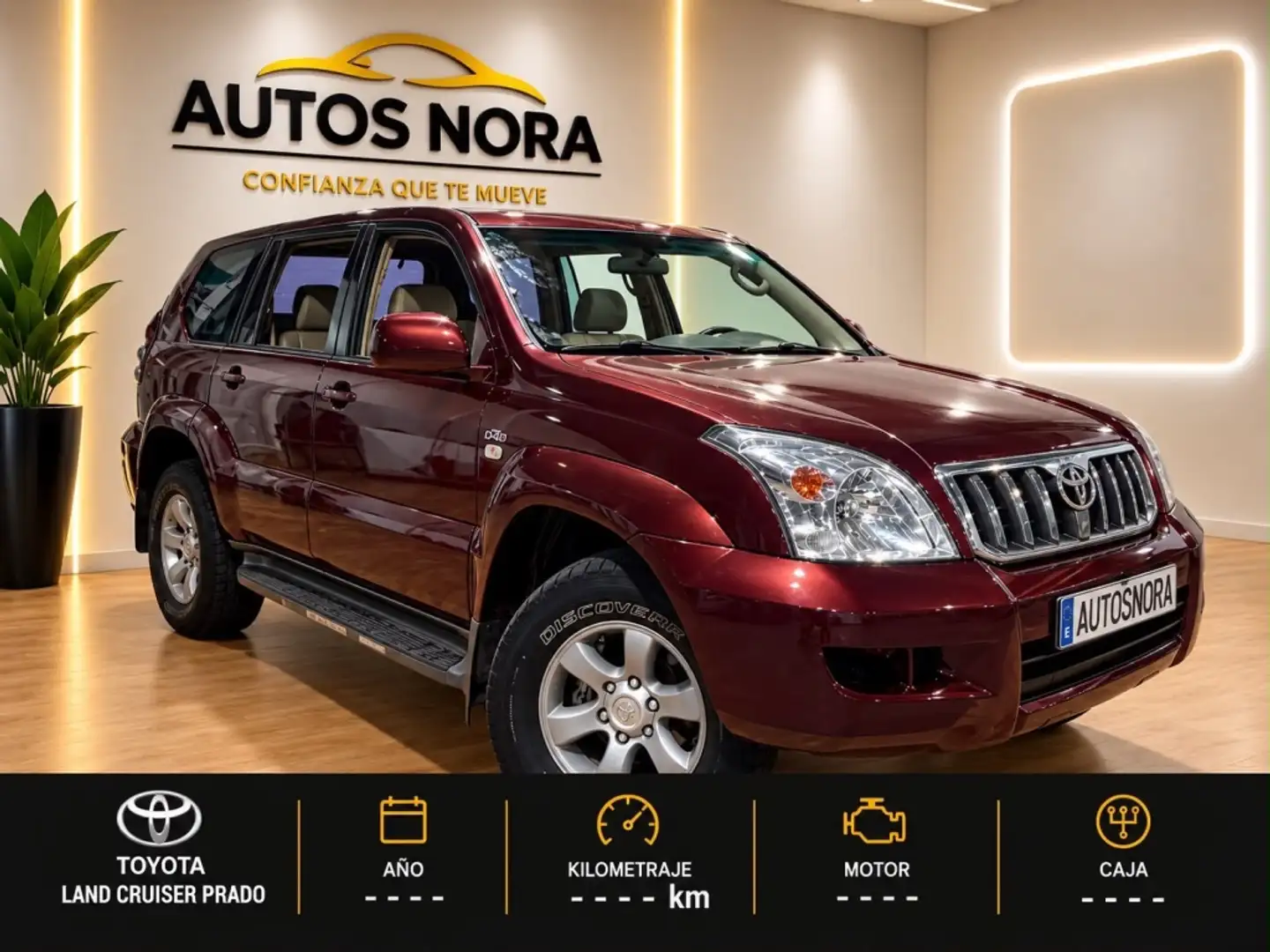 Toyota Land Cruiser 3.0 D4-D GX Burdeos - 2