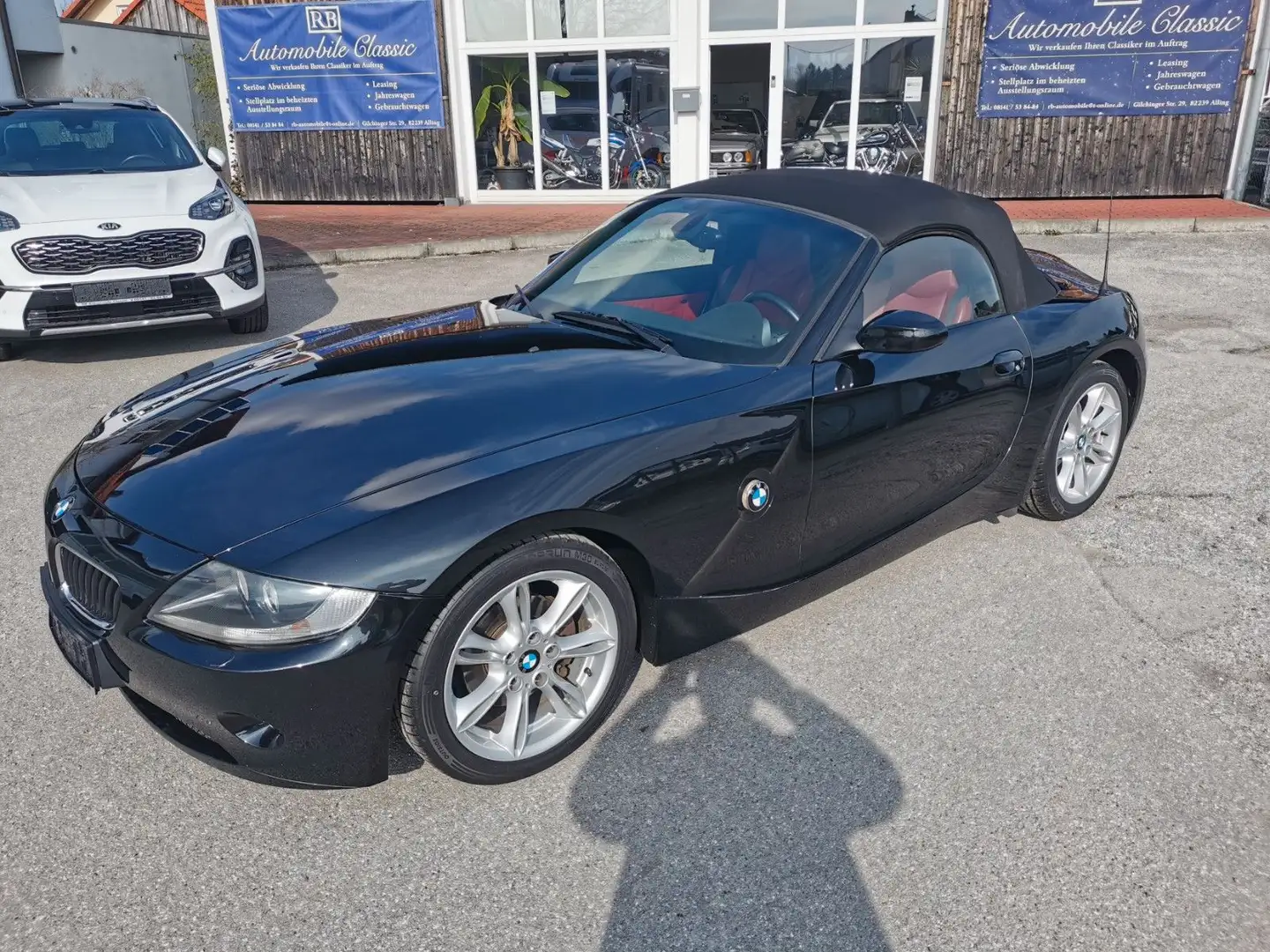 BMW Z4 Roadster 2.5i,  1.Hand Garagenwagen Zwart - 2