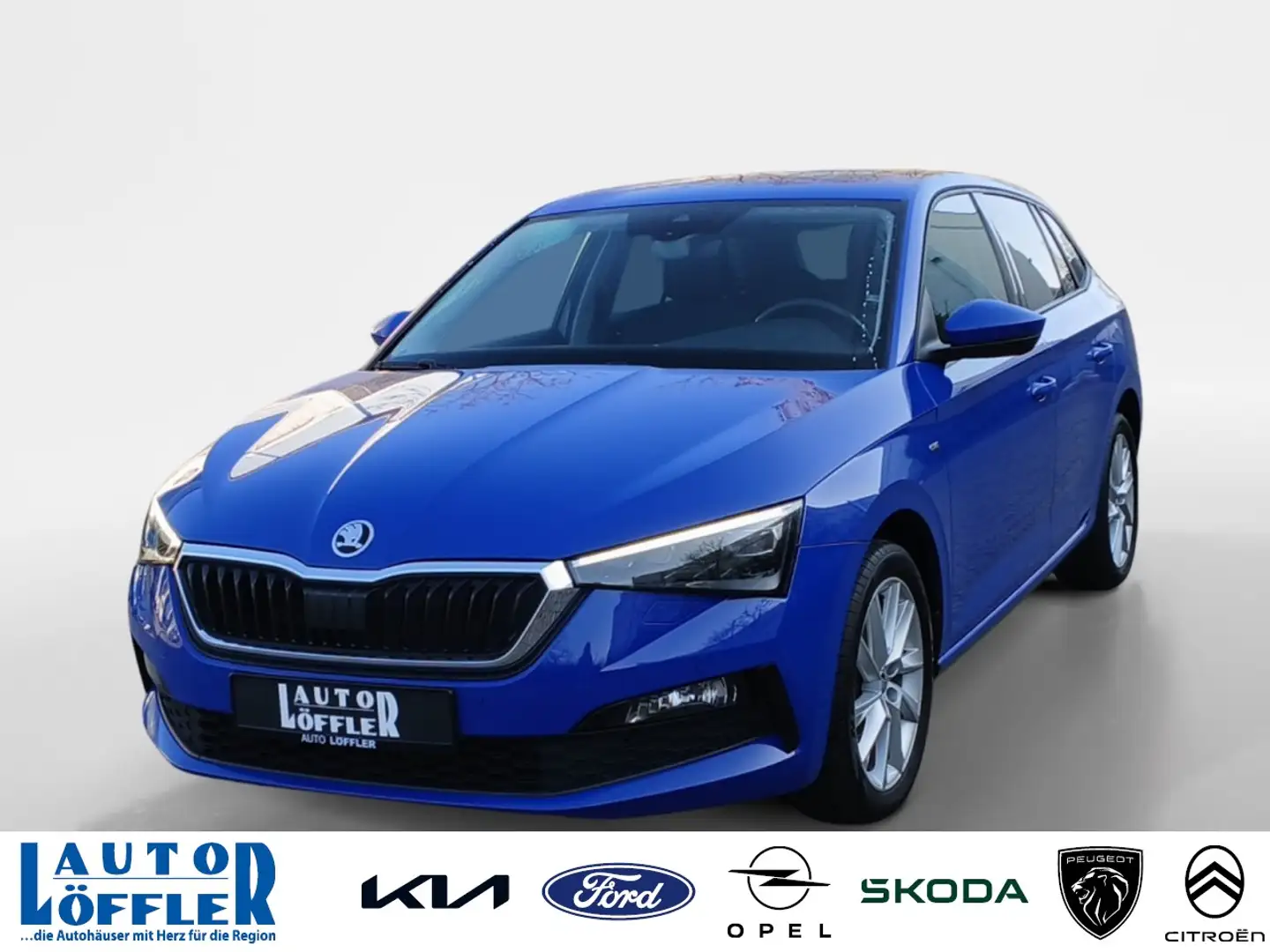 Skoda Scala Clever 1.5 TSI PDC* RFK* TEMP* KLIMA* SHZ* Klima Blau - 1
