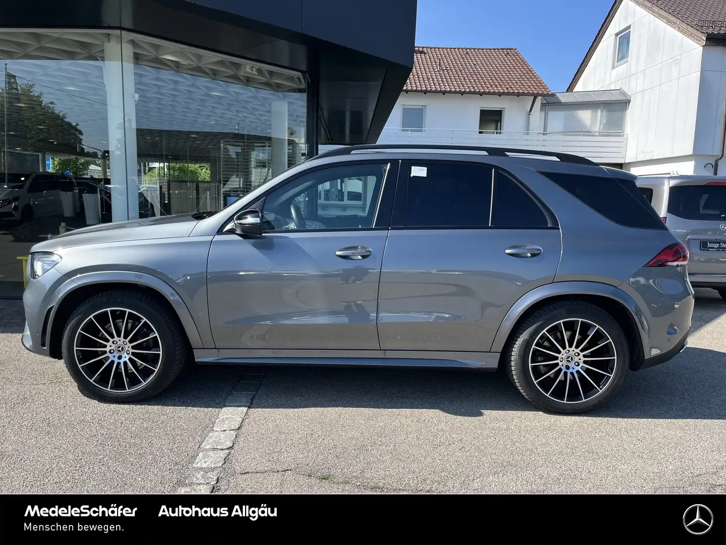 Mercedes-Benz GLE 300 GLE 300 d 4M AMG Night 21" Airmatic AHK Memory Gris - 2