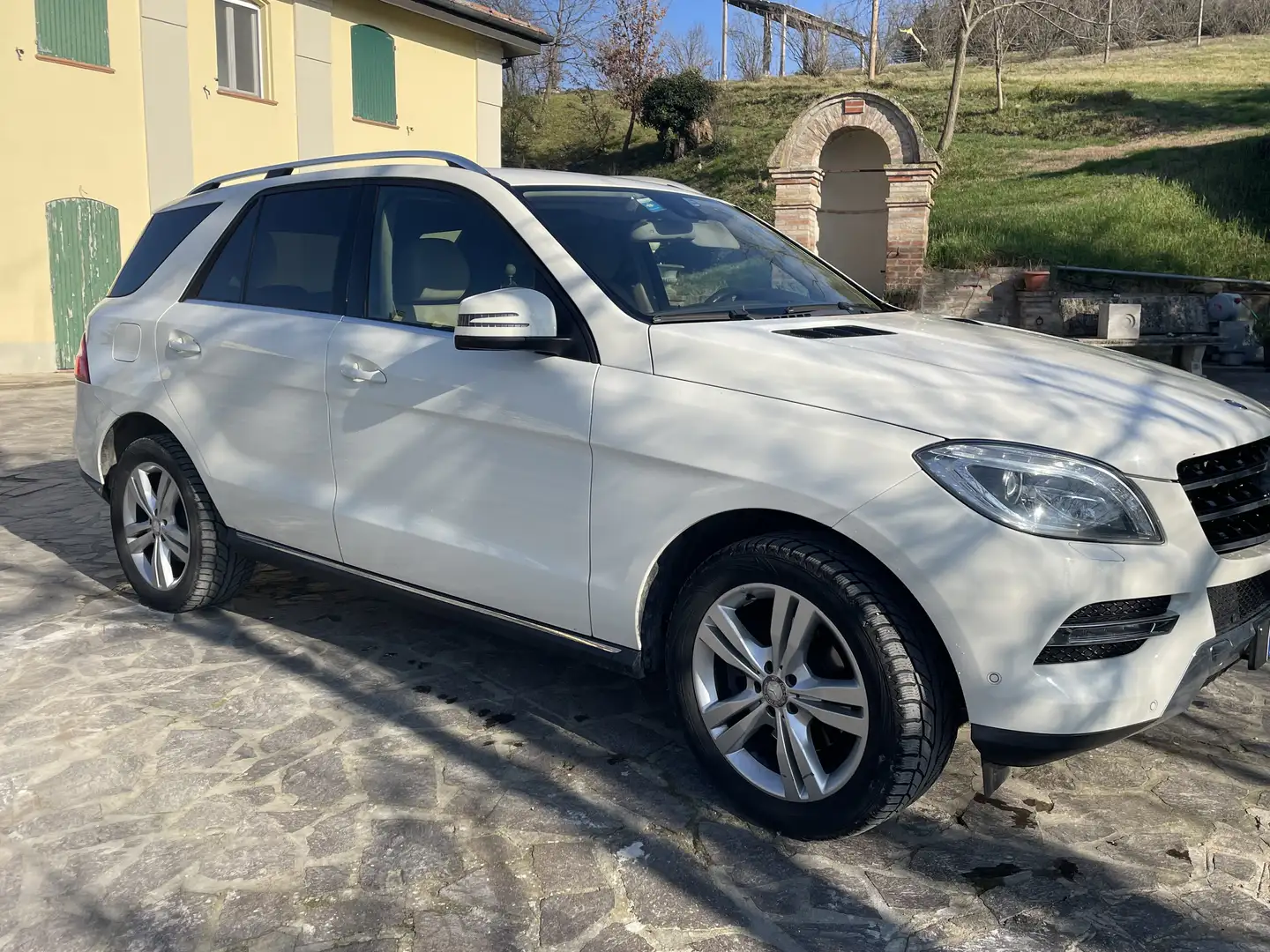 Mercedes-Benz ML 250 Classe M - W166 bt Sport 4matic auto Bianco - 2