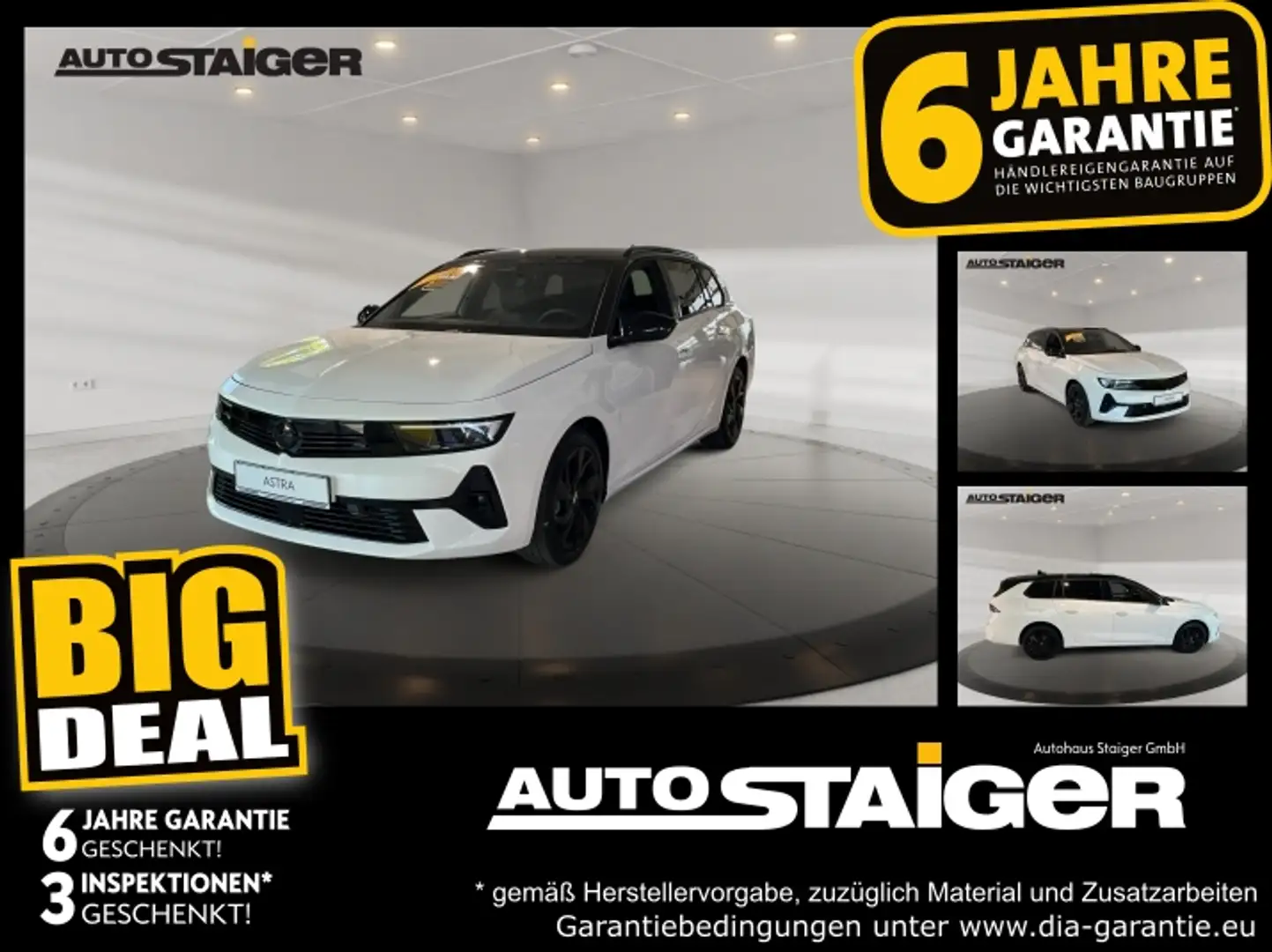 Opel Astra L Sports Tourer 1.2 Turbo GS Line FLA 360 Weiß - 1