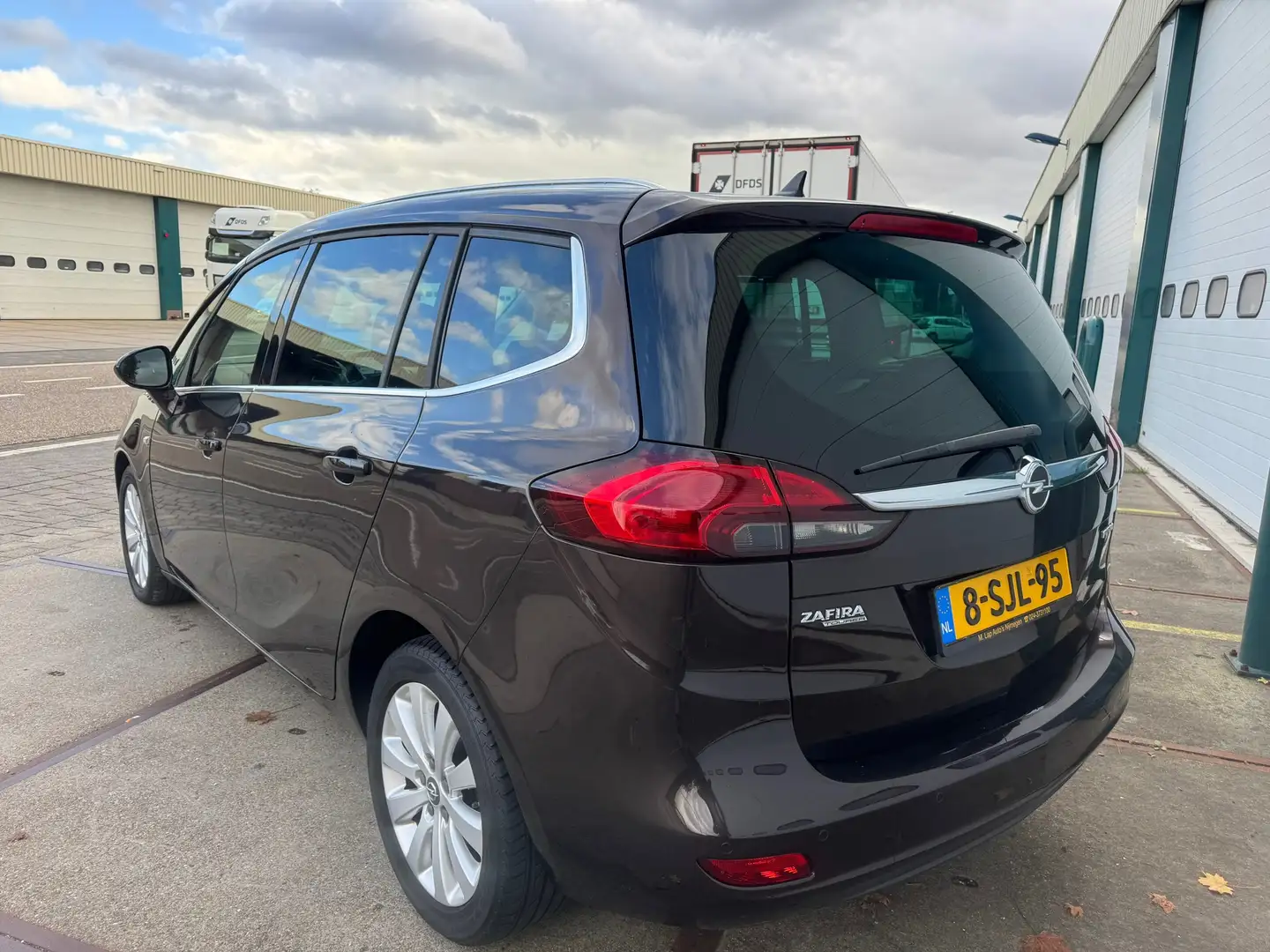 Opel Zafira Tourer 1.4 Cosmo 7p. Automaat ! Leder ! Brun - 2