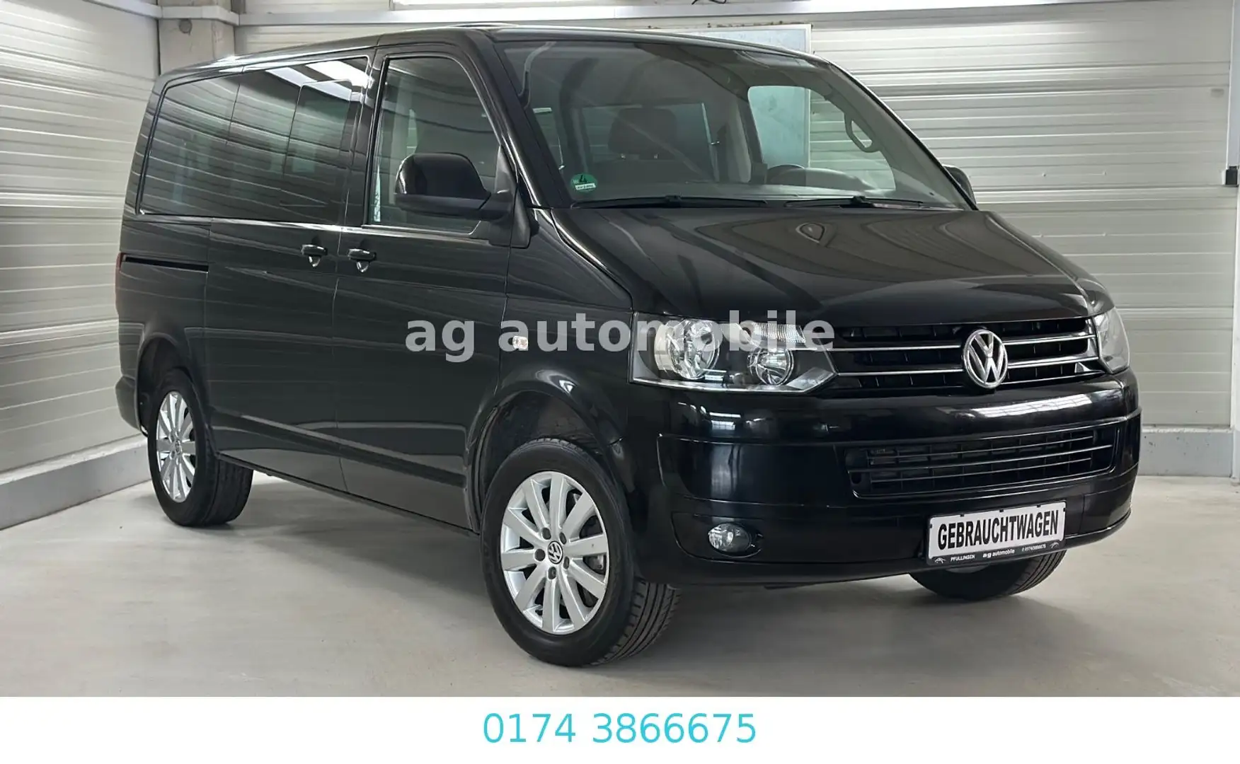 Volkswagen T5 Transporter T5 Bus Caravelle Comfortline/Automatik/AHK Schwarz - 1