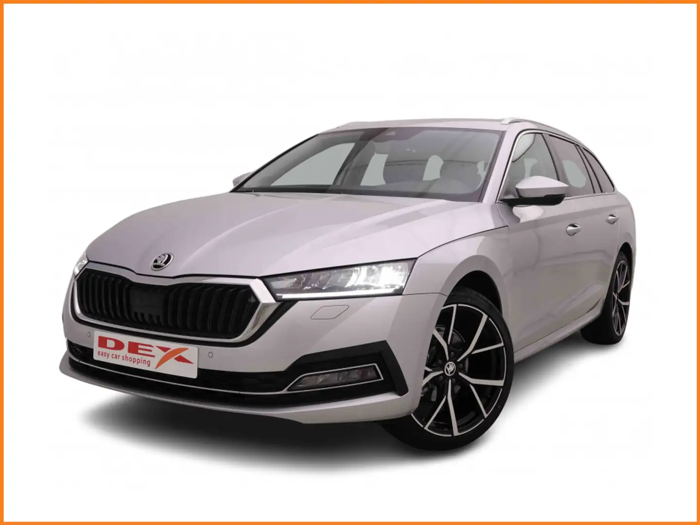 Skoda Octavia 1.0 TSi 110 Combi Clever + Camera + GPS + Virtual  Argent - 1