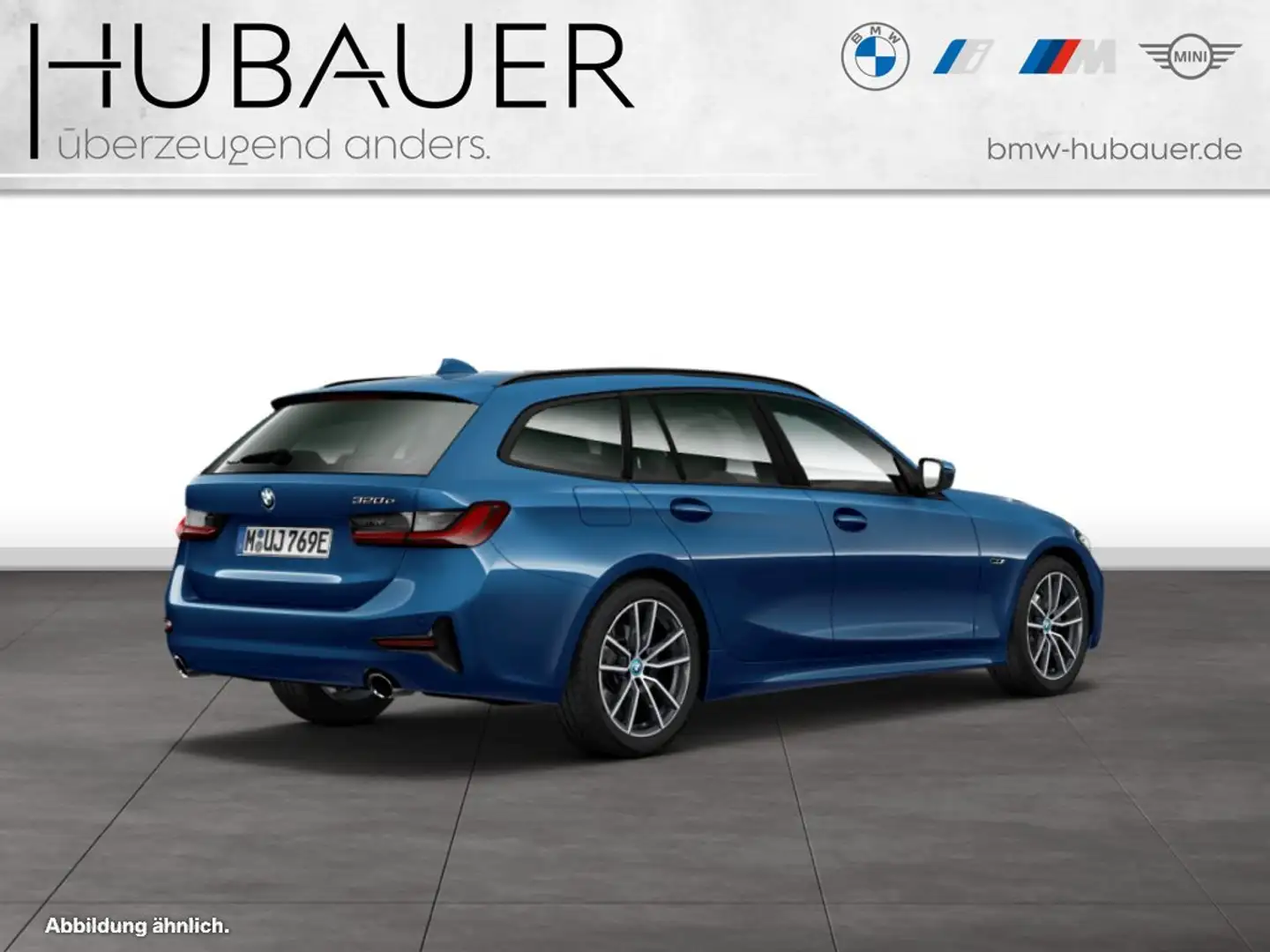 BMW 320 e Touring [Advantage, LC Prof., PDC, ACC] Blau - 2