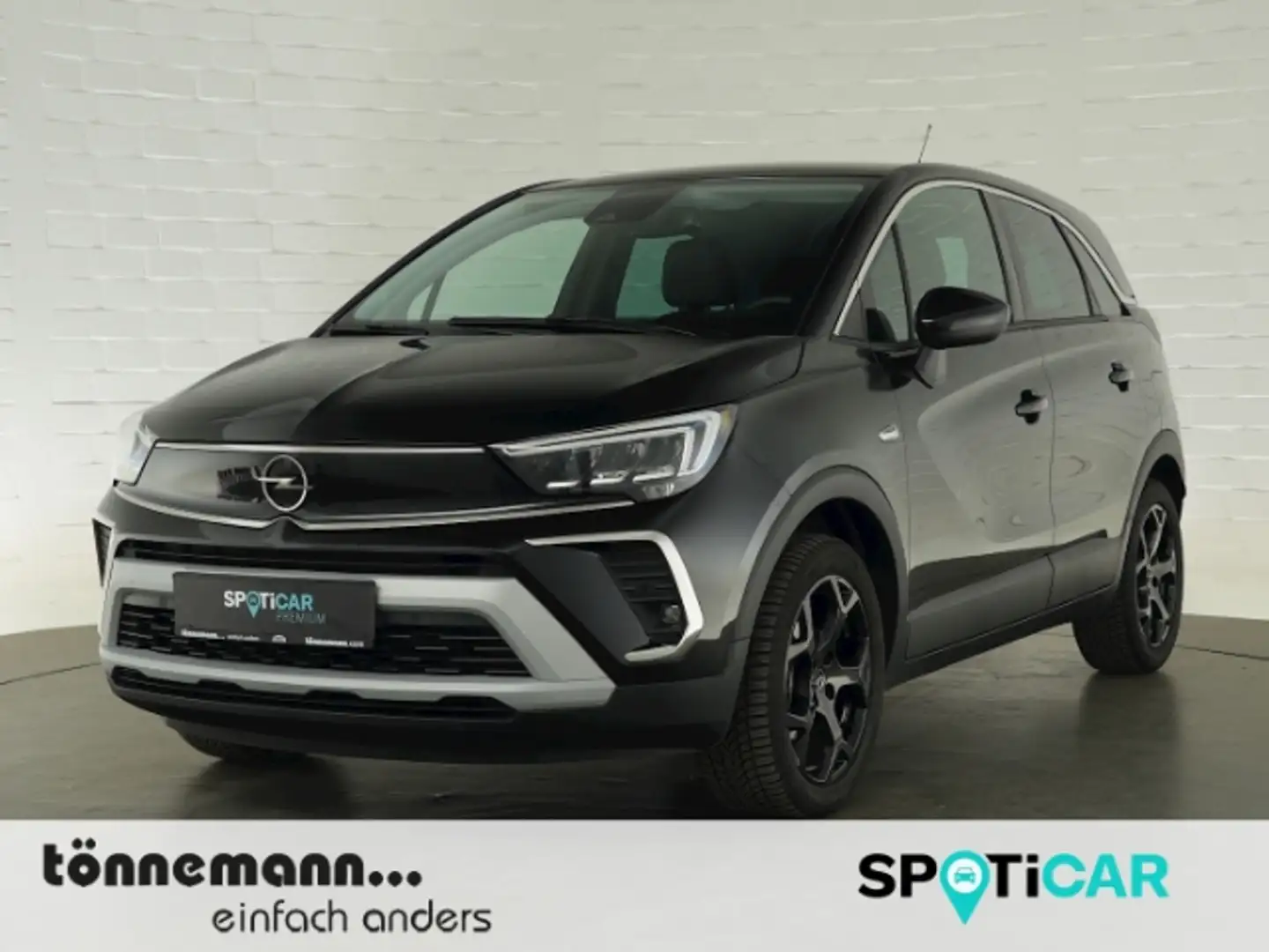 Opel Crossland ELEGANCE PAKET AT+LED+NAVI+RÜCKFAHRKAMERA+SITZ-/LE Schwarz - 1