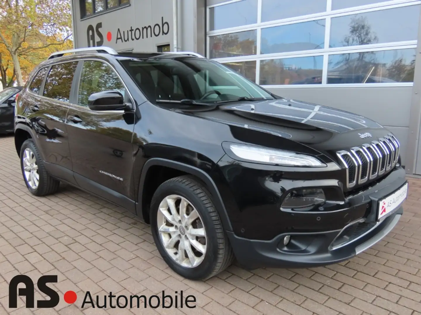 Jeep Cherokee Limited 4WD 2.Hd*Navi*SHZ*Kamera*PDCv+h Noir - 1