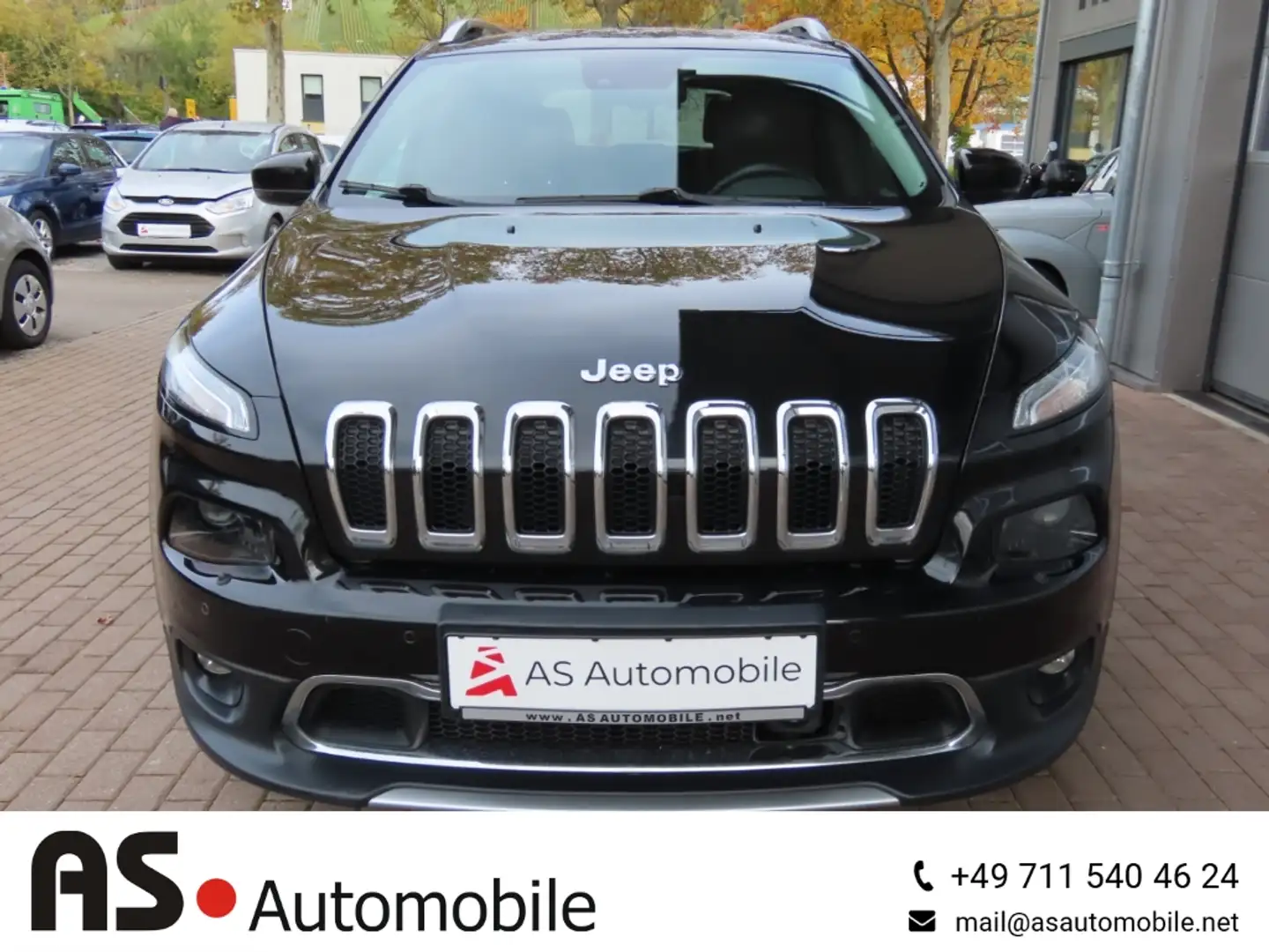 Jeep Cherokee Limited 4WD 2.Hd*Navi*SHZ*Kamera*PDCv+h Noir - 2