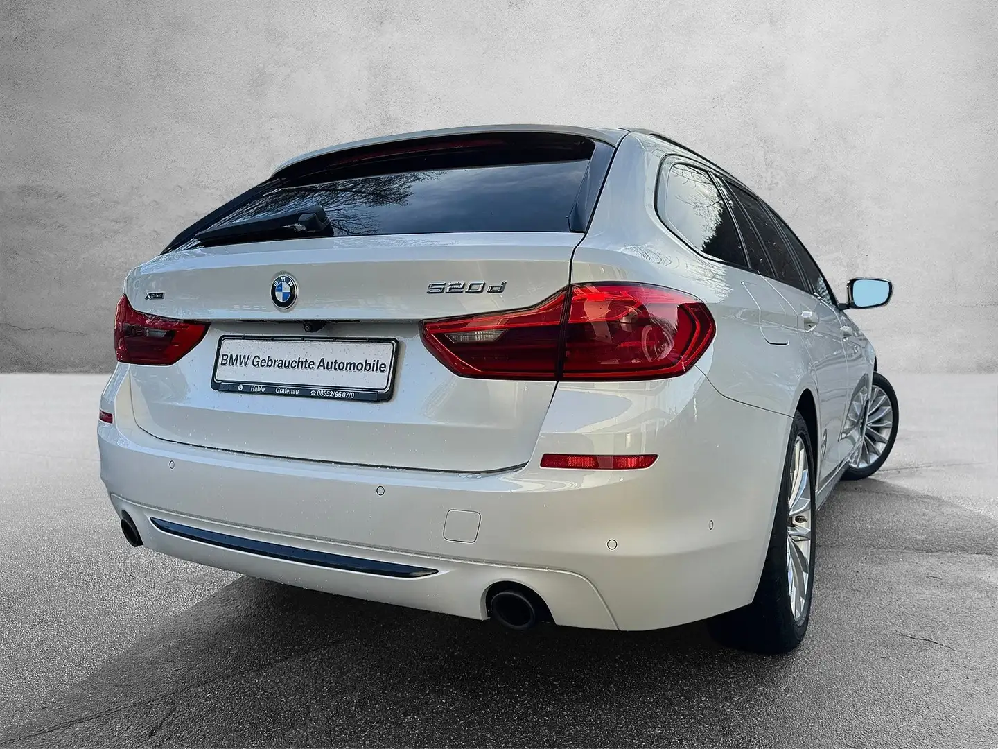 BMW 520 d xDrive Touring Bianco - 2