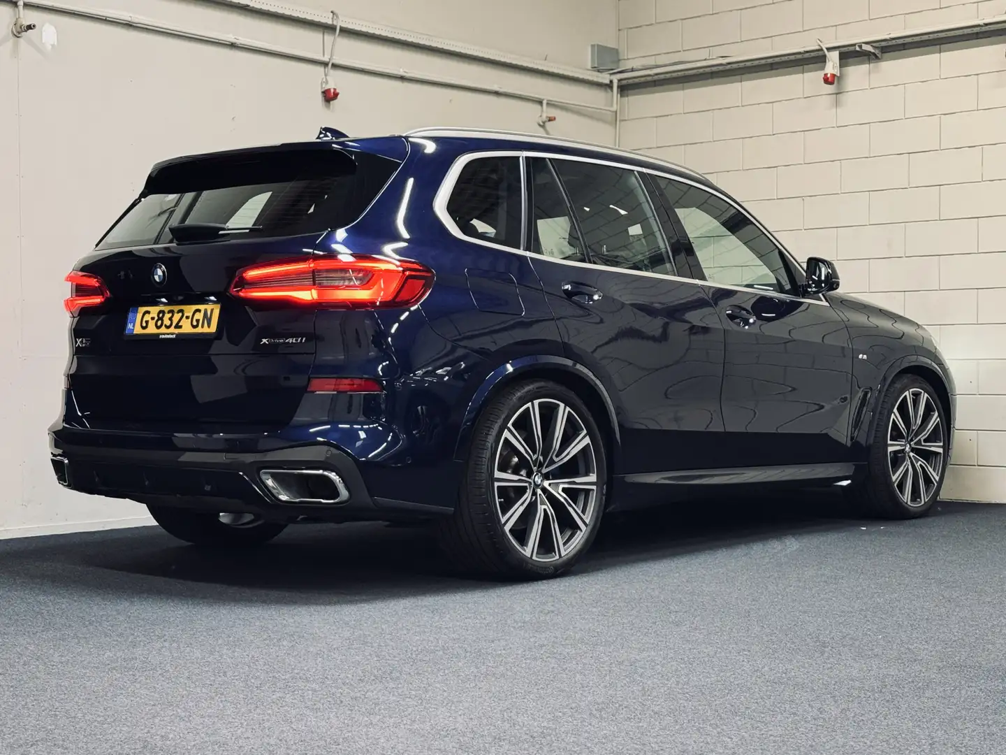 BMW X5 xDrive40i High Exe. M-Sport | 22" | Panorama | 4-w Bleu - 2