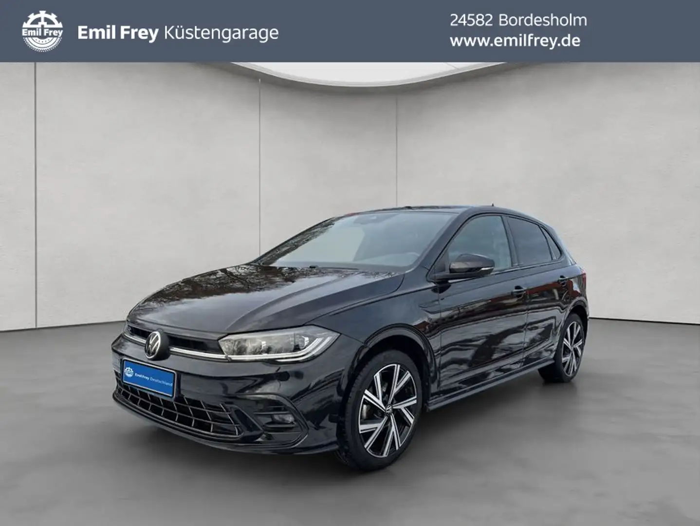 Volkswagen Polo R-Line 1.0 TSI DSG APP-Connect/IQ.Light Schwarz - 1