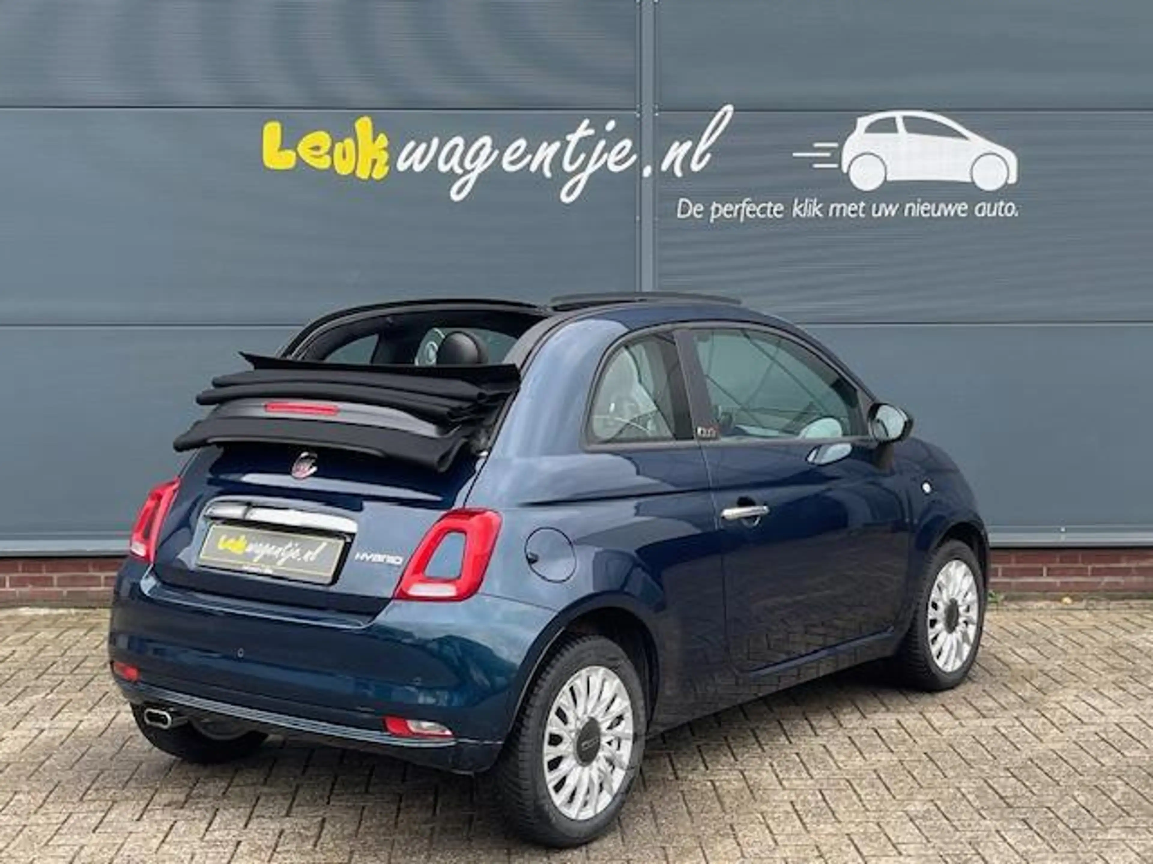 Fiat 500C 1.0 Hybrid Lounge Cabrio *carplay *climate — photo 2