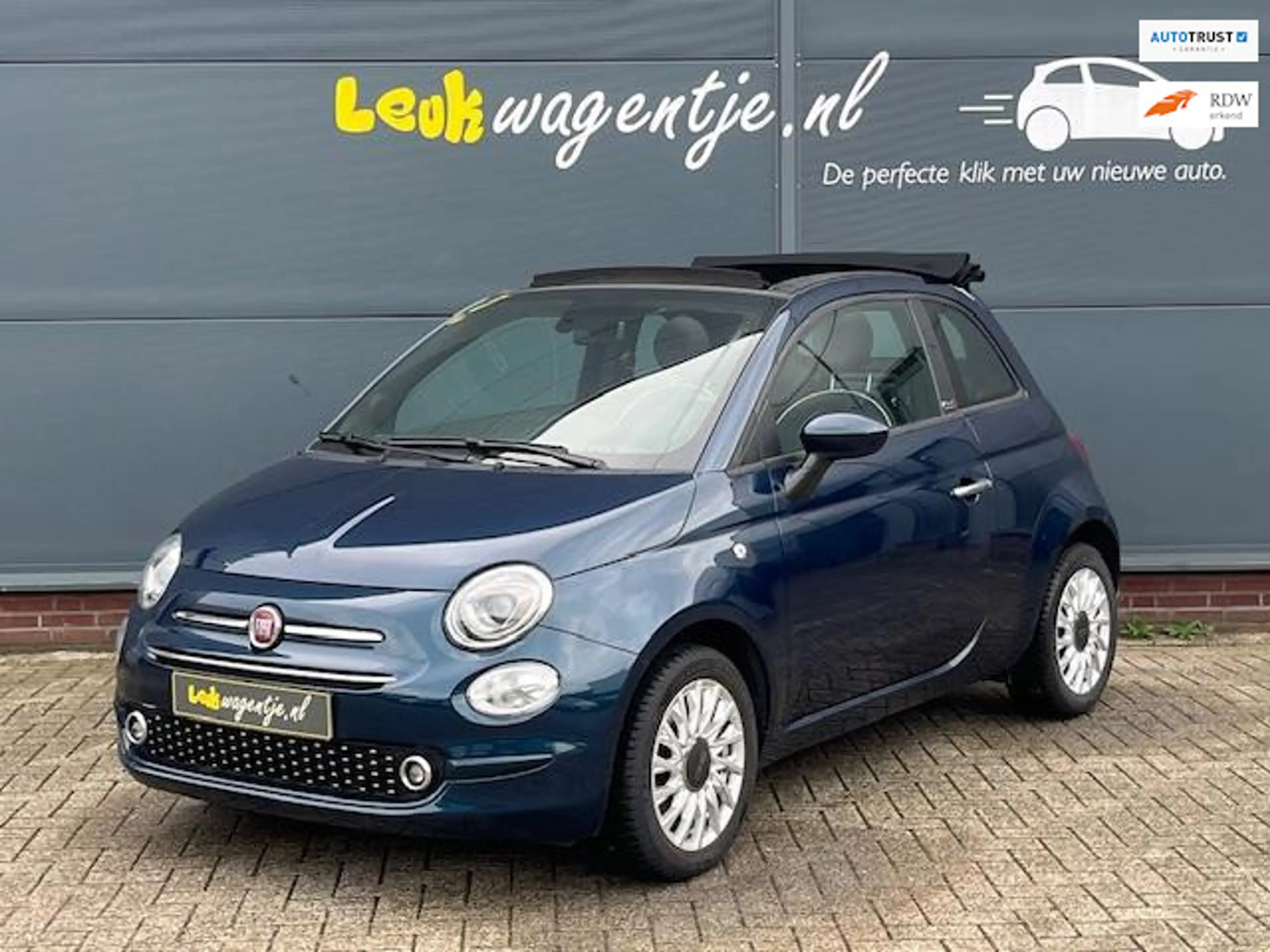 Fiat 500C 1.0 Hybrid Lounge Cabrio *carplay *climate