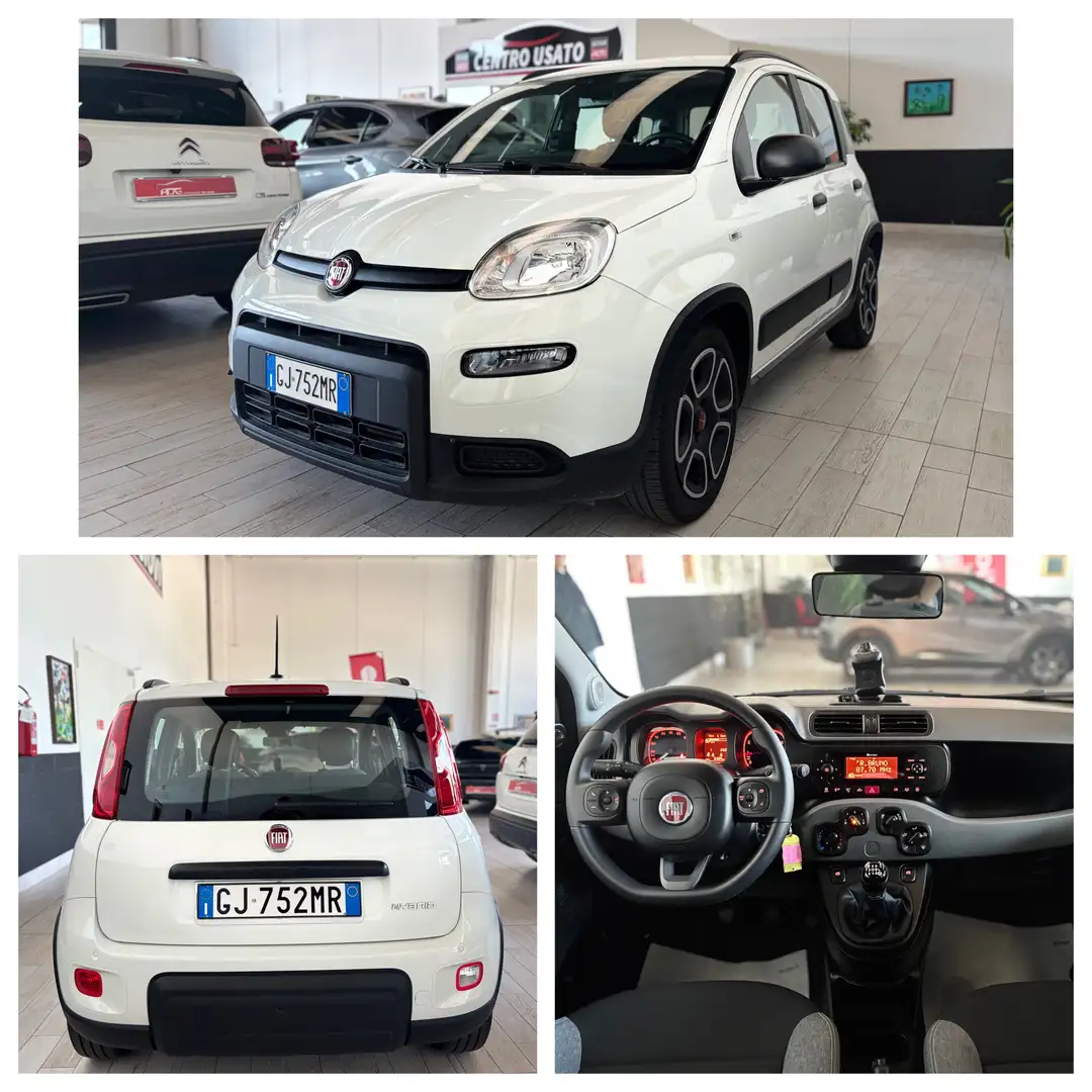 Fiat Panda City Life 1.0 HYBRID *NO OBBLIGO FINANZIAMENTO* Bianco - 1