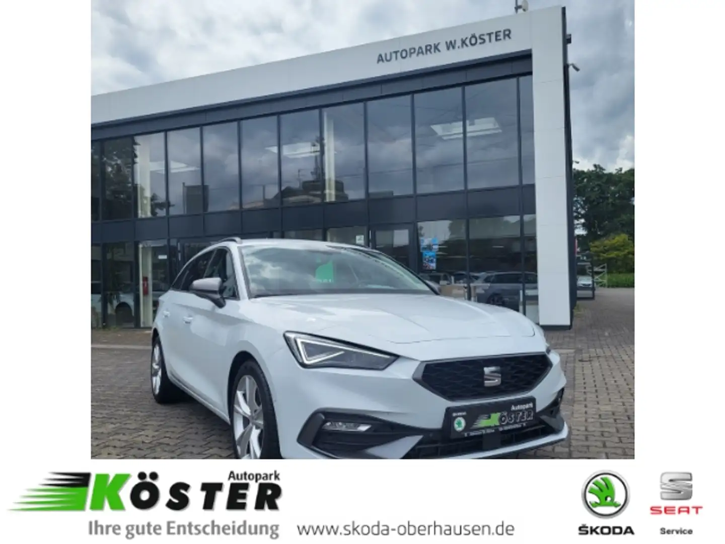 SEAT Leon SP FR-Line 1.5 eTSI 110kW 7G DSG*ACC*NAV*LED*SPURW Wit - 1