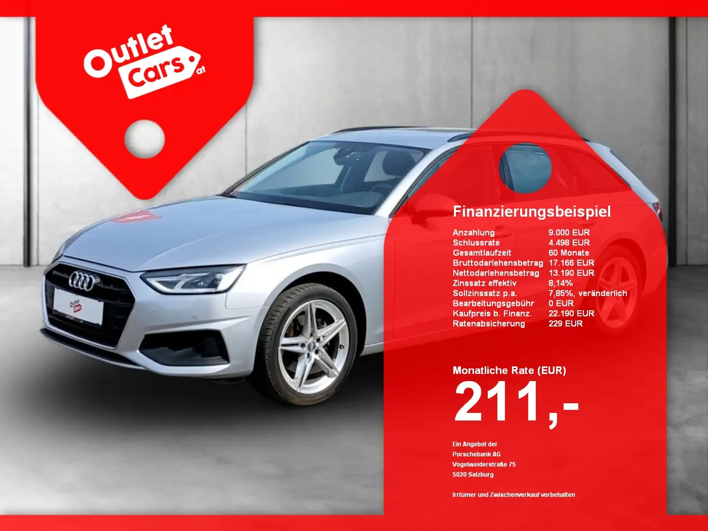 Audi A4 Avant 35 TDI Aut. NAVI+RADAR+el.Heck+DynLicht Silber - 1