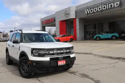 White 2023 Ford Bronco Sport Big Bend AWD SUV / Crossover All-Wheel Drive 8-Speed Automatic