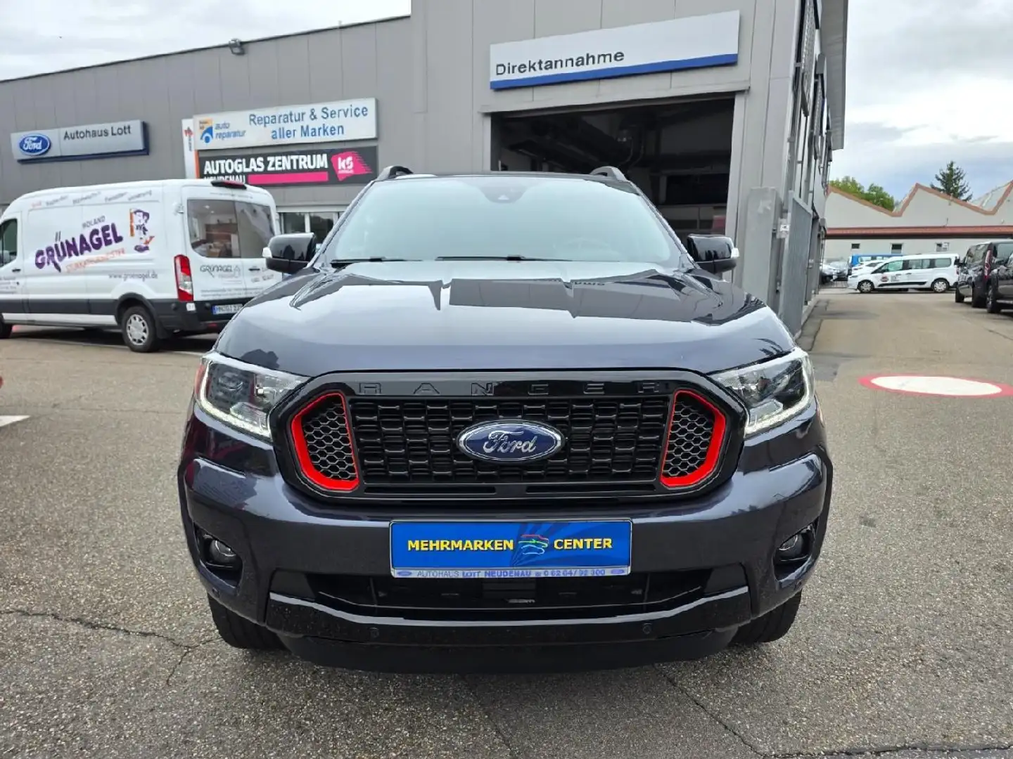 Ford Ranger Thunder DoKa 4x4 *AHK*STANDH*LED*NAV*KAM* Gris - 2