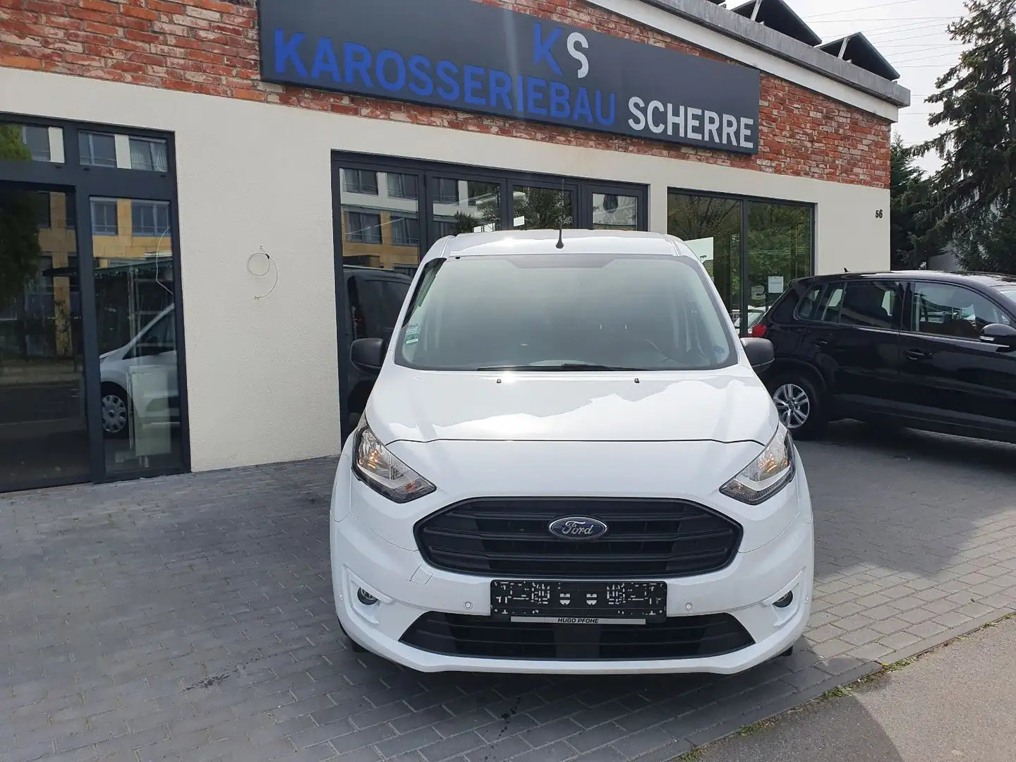 Ford Transit Connect Eco Boost*1.Besitzer*Klima*PDC* Blanc - 2