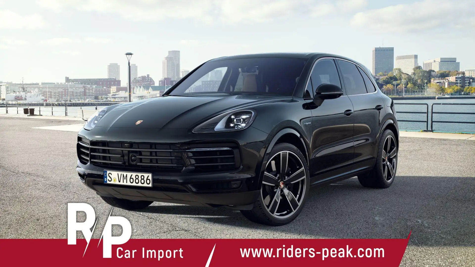 Porsche Cayenne E-Hybrid Platinum Edition / PanoDach SHZ SportS... Schwarz - 1