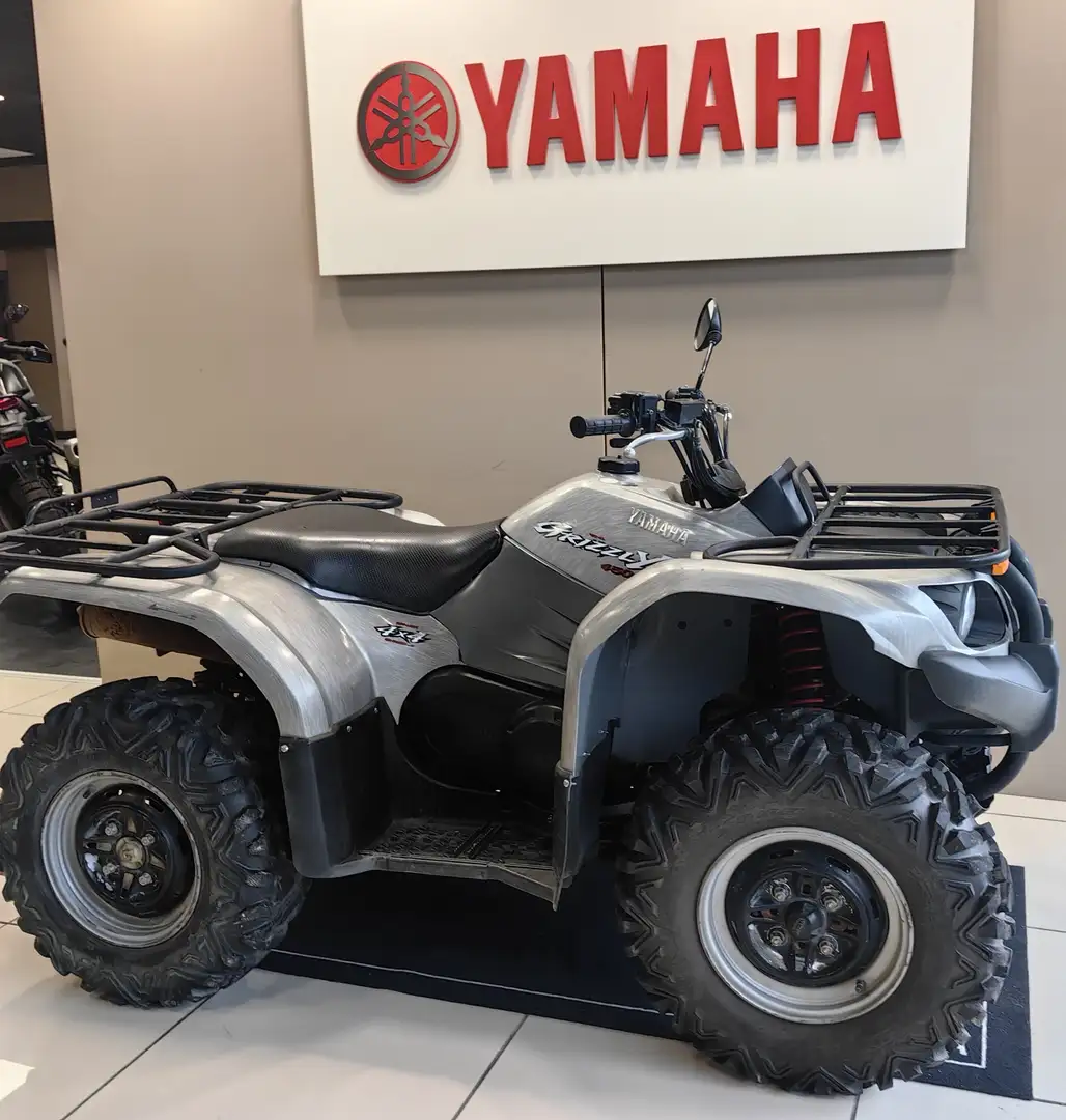 Yamaha Grizzly 450 Zilver - 2