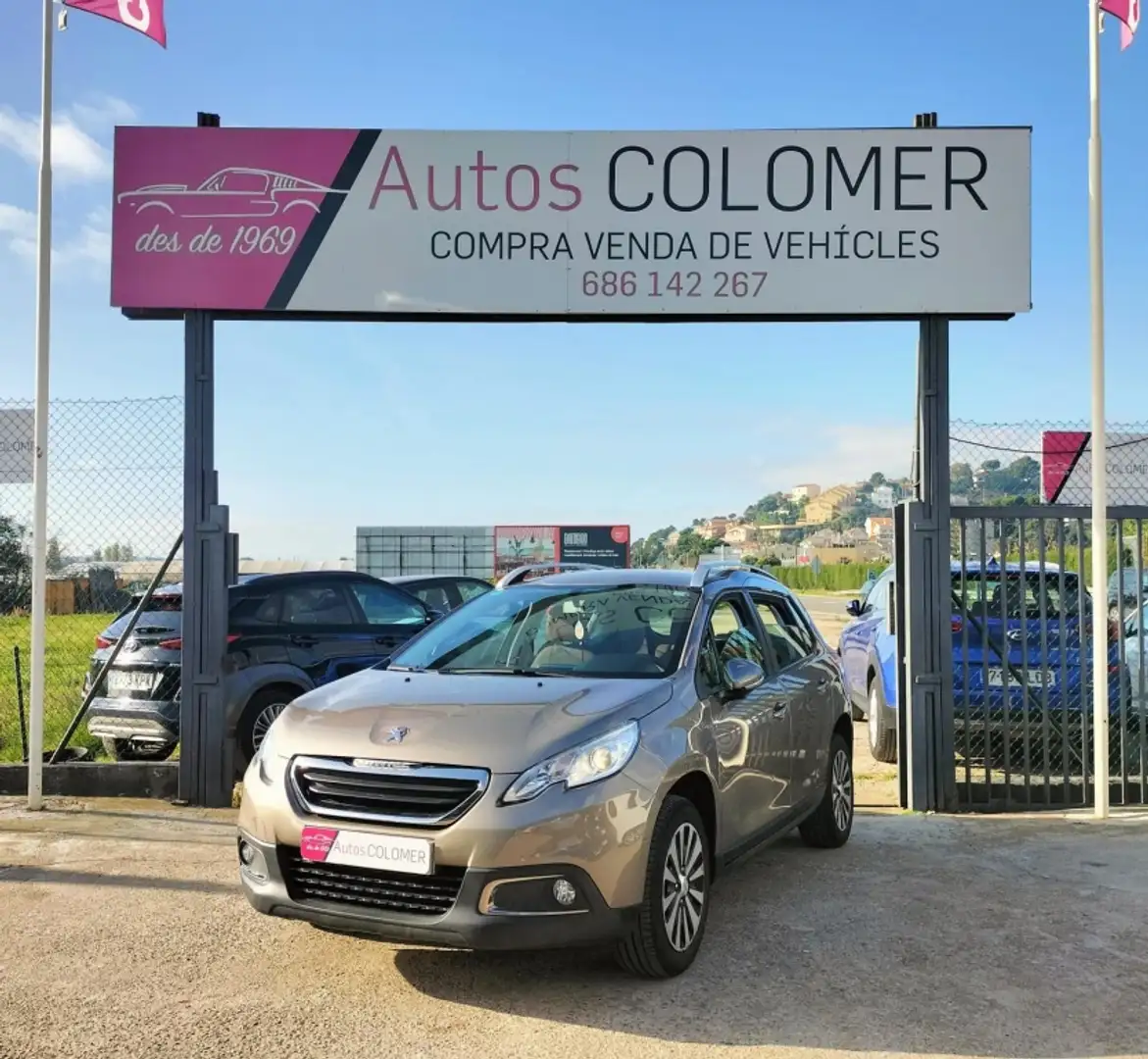Peugeot 2008 1.6 e-HDI Active ETG6 Beżowy - 2