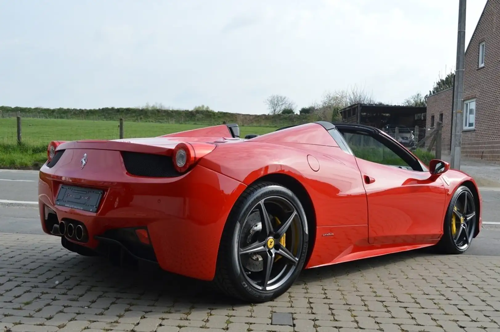 Ferrari 458 spider 4.5i V8 570 hp !! Lift !! Carbon !! Piros - 2