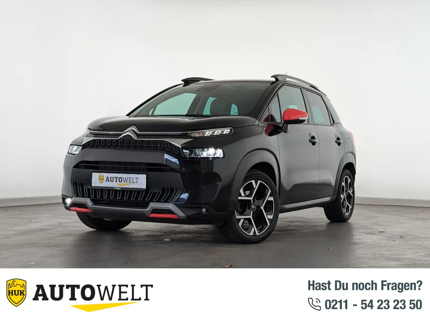 Citroen C3 Aircross C3 Aircross 1.5 BlueHDi 120 Shine Pack S&S AHK+ Schwarz - 1