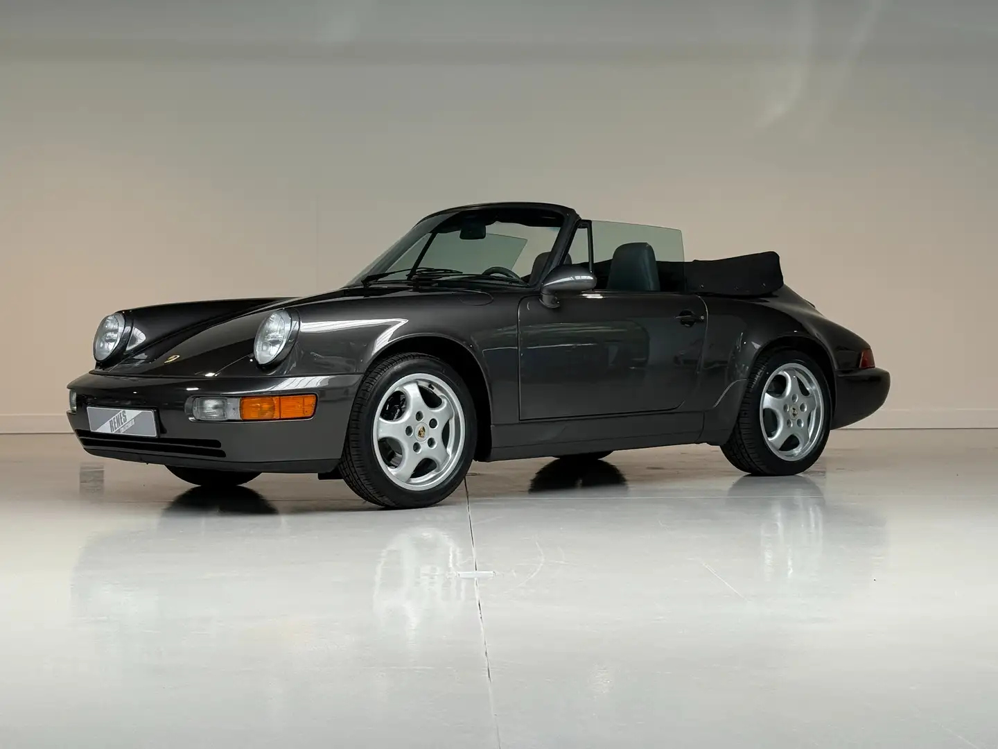 Porsche 964 911 Carrera 4 Cabriolet 85.000KM Gris - 2