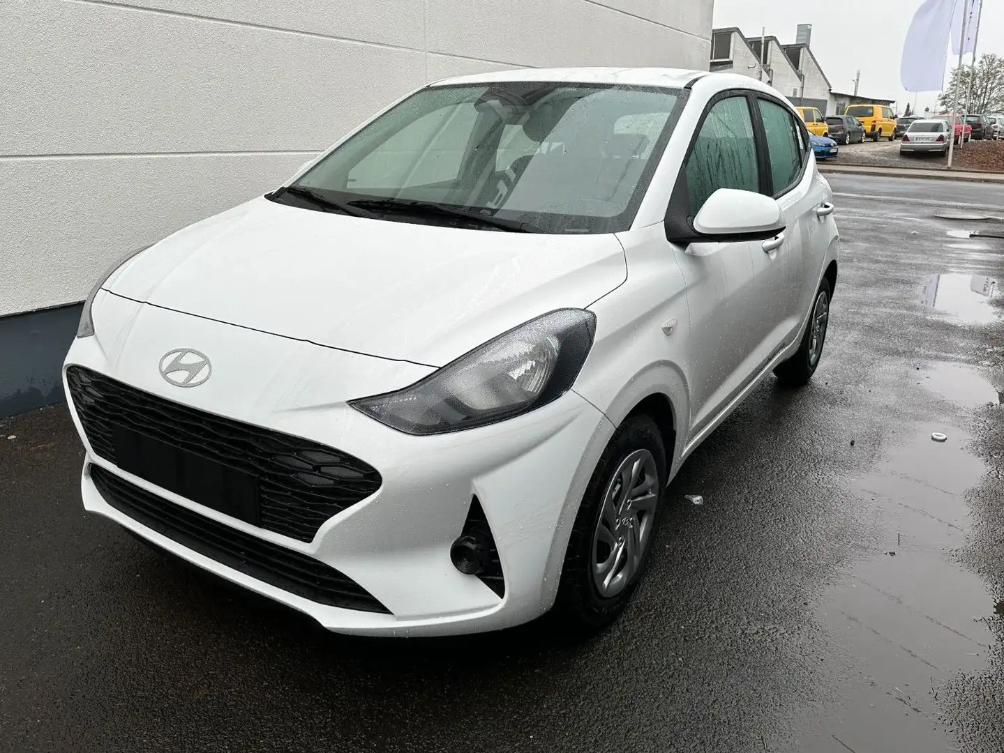 Hyundai i10 W&D+KLIMA+NAVI+BLUETOOTH+USB+Sitzheizung Weiß - 1