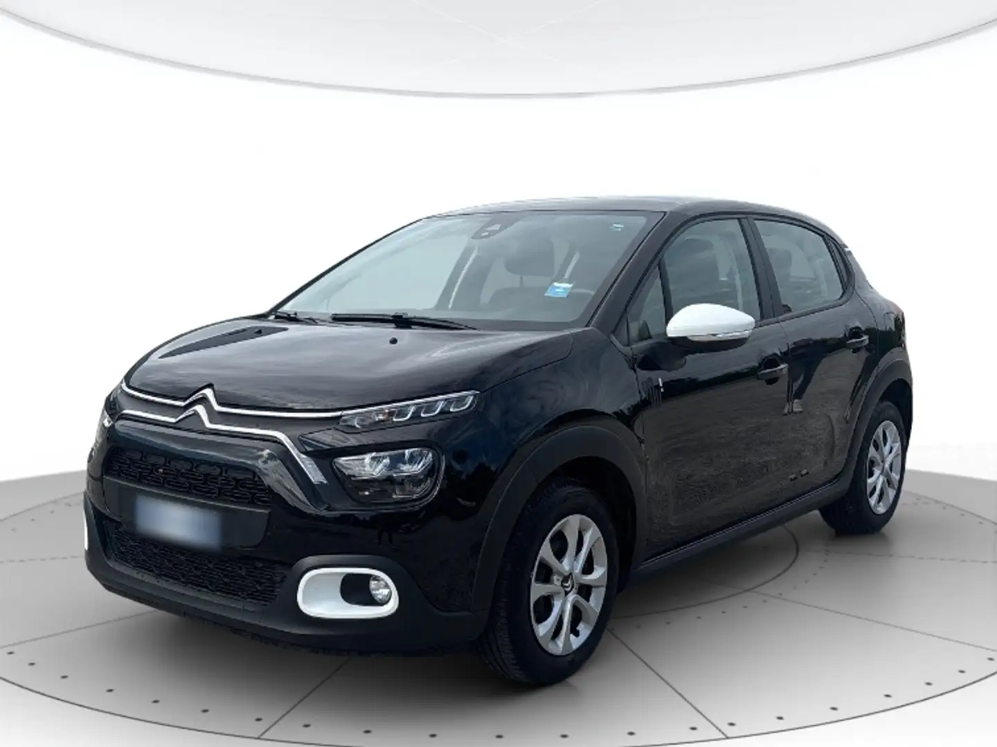 Citroen C3 1.2 puretech You s&s 83cv Zwart - 1