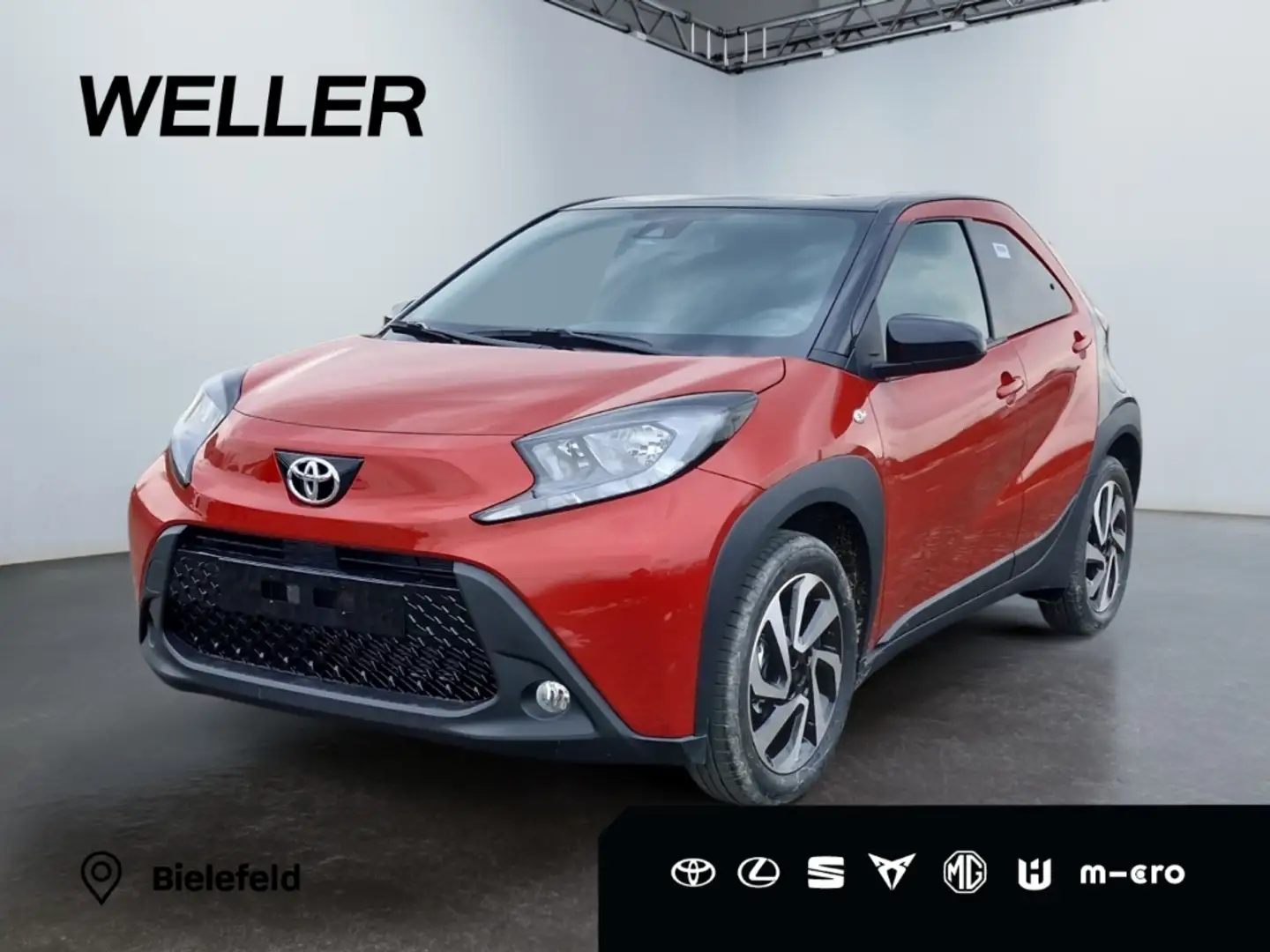 Toyota Aygo X Team D *Kamera*CarPlay*Spurhalteassistent* Rojo - 1