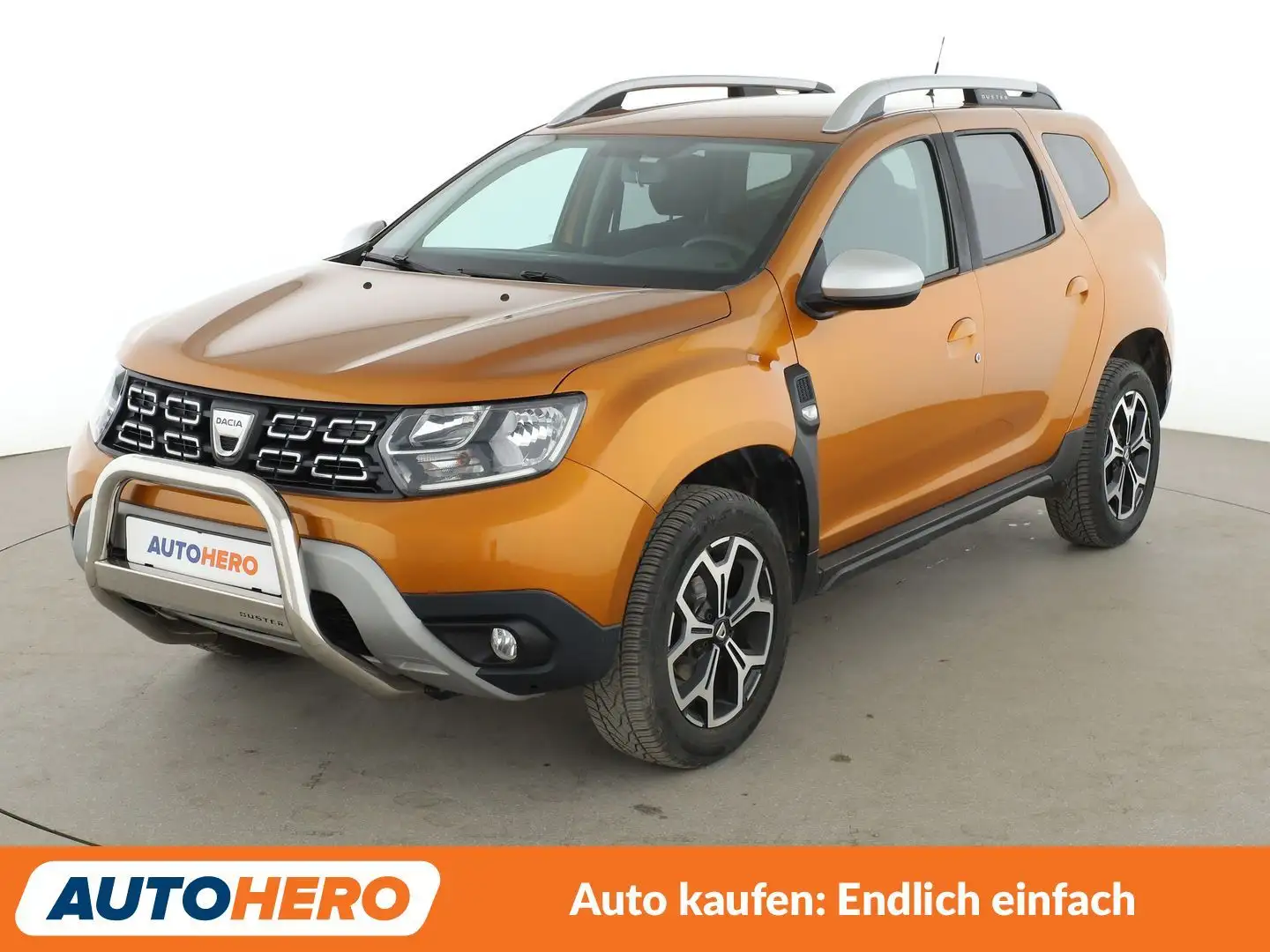 Dacia Duster 1.6 SCe Prestige*CAM*PDC*NAVI*SHZ*TEMPO* Naranja - 1