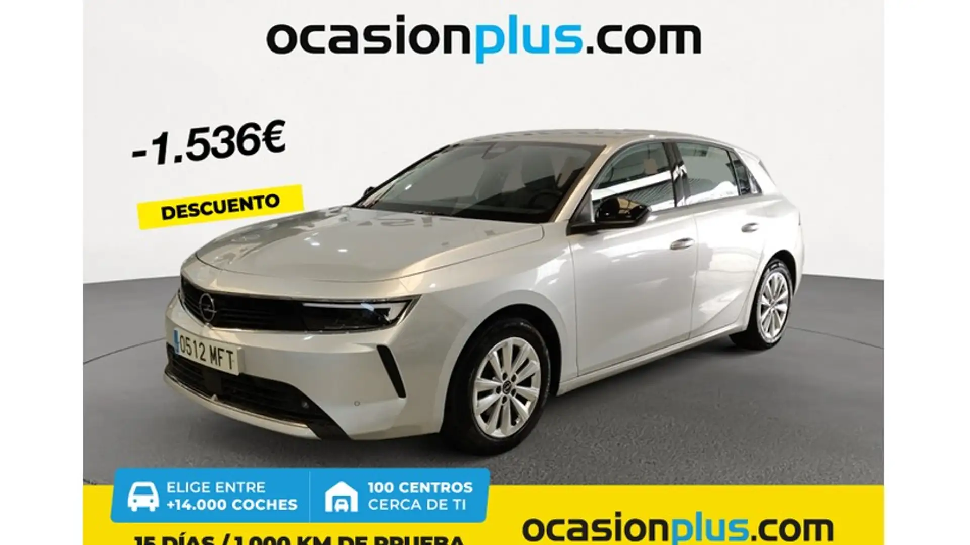 Opel Astra 1.2T XHT S/S Edition 130 Grijs - 1