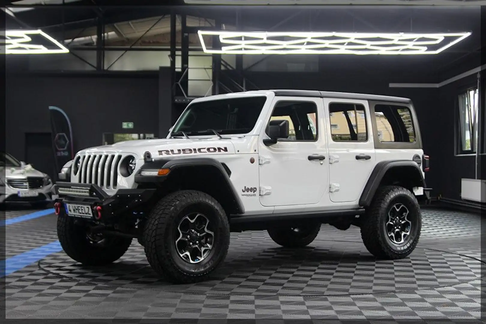 Jeep Wrangler 2.0 T-GDi Unlimited Rubicon UNFALLFREI Blanc - 2