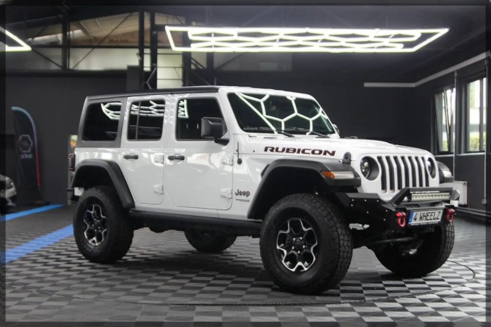 Jeep Wrangler 2.0 T-GDi Unlimited Rubicon UNFALLFREI Blanc - 1