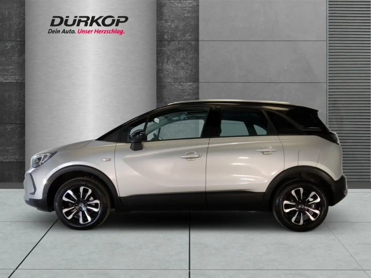 Opel Crossland 1.2 Turbo Elegance *Automatik* Klimaautomatik Navi Grau - 2