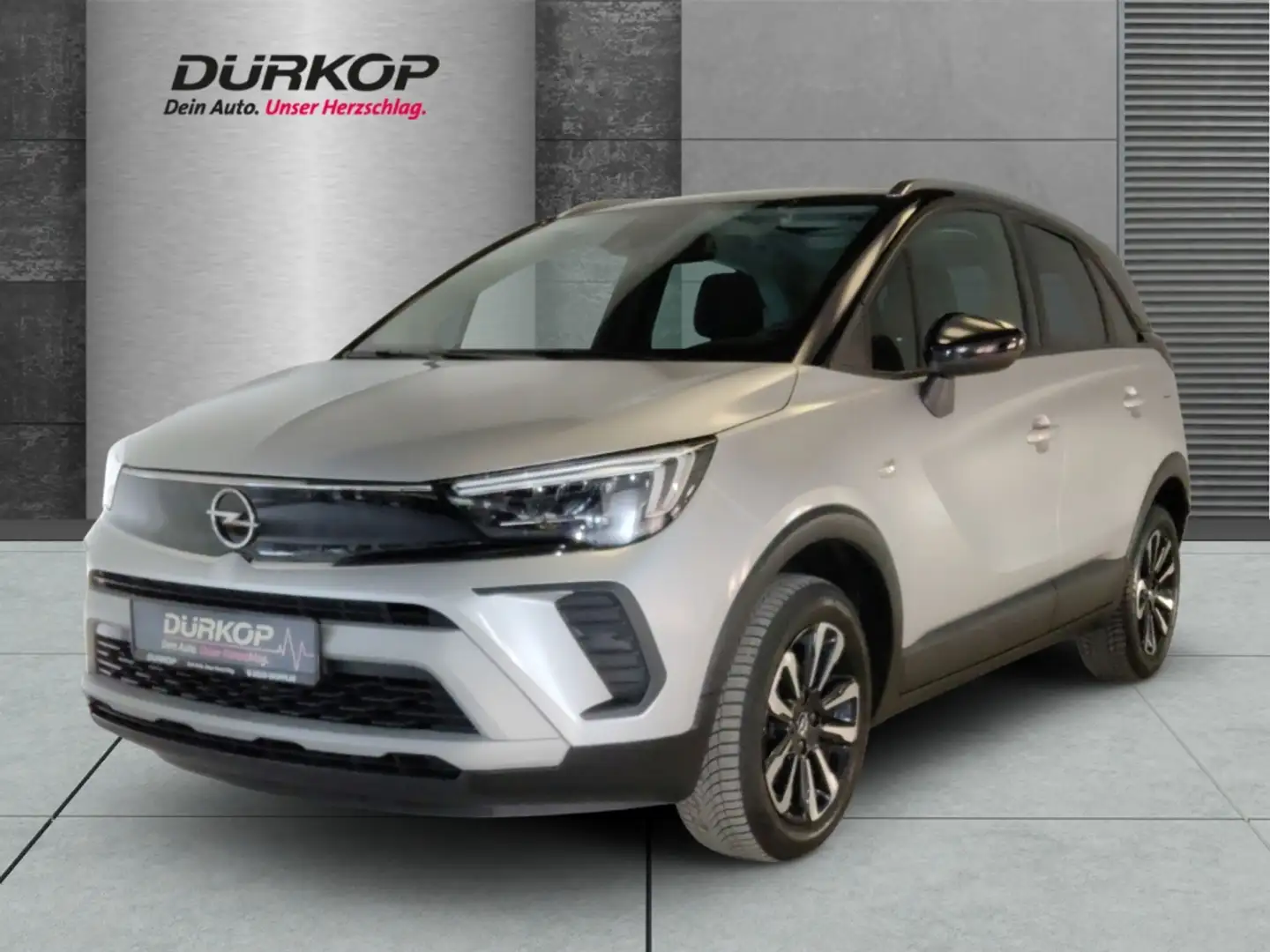 Opel Crossland 1.2 Turbo Elegance *Automatik* Klimaautomatik Navi Grau - 1