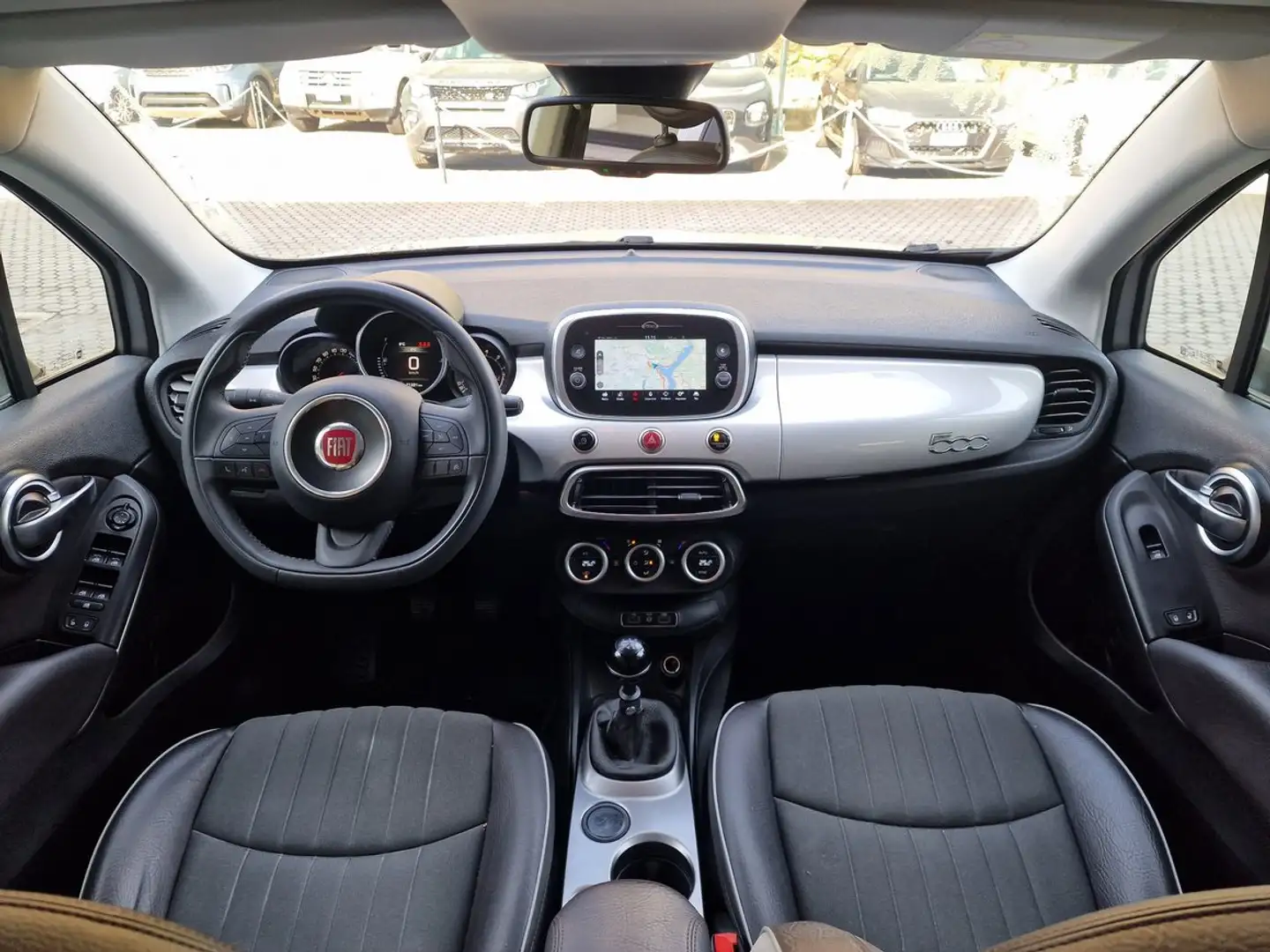 Fiat 500X 500X 1.6 E-Torq 110 CV Lounge Plateado - 2