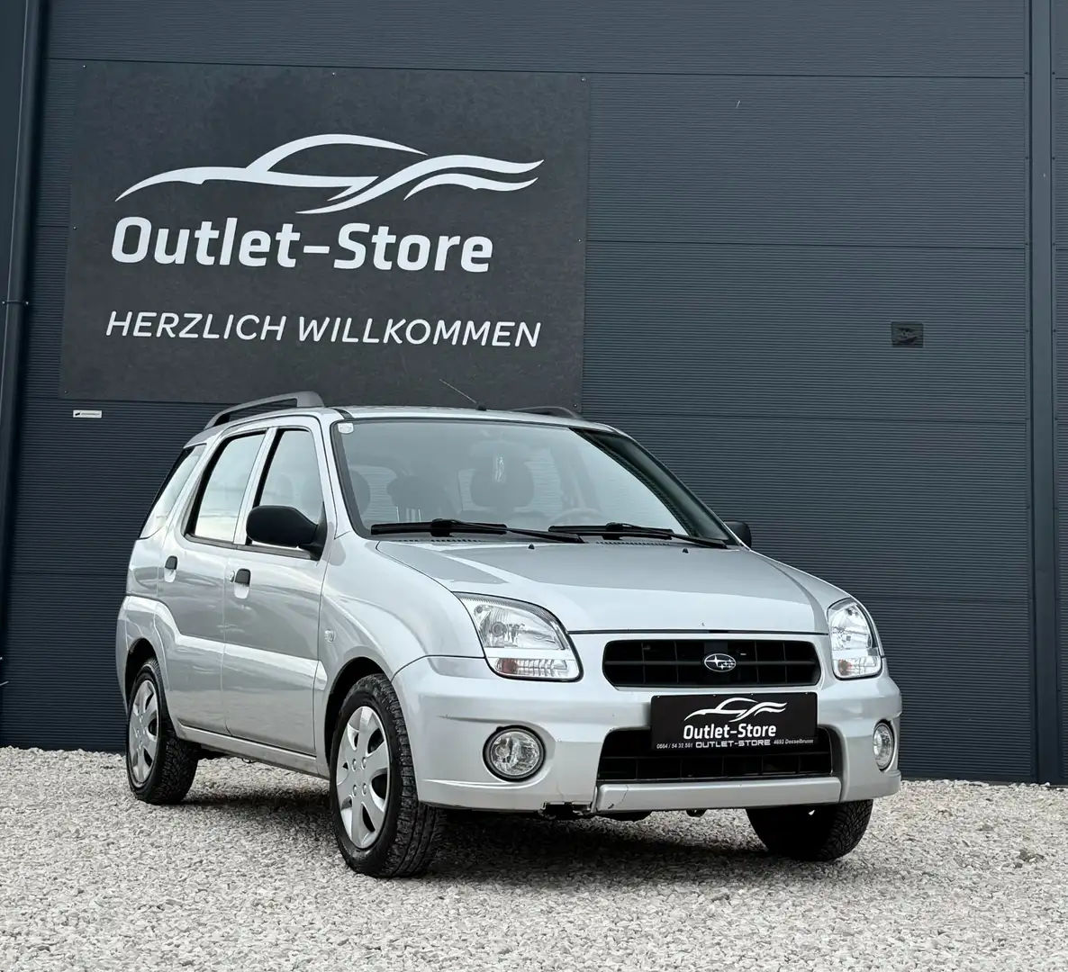 Subaru Justy G3X 1,3*4WD*1.Besitz*Pickerl NEU 06/2026* Argintiu - 1