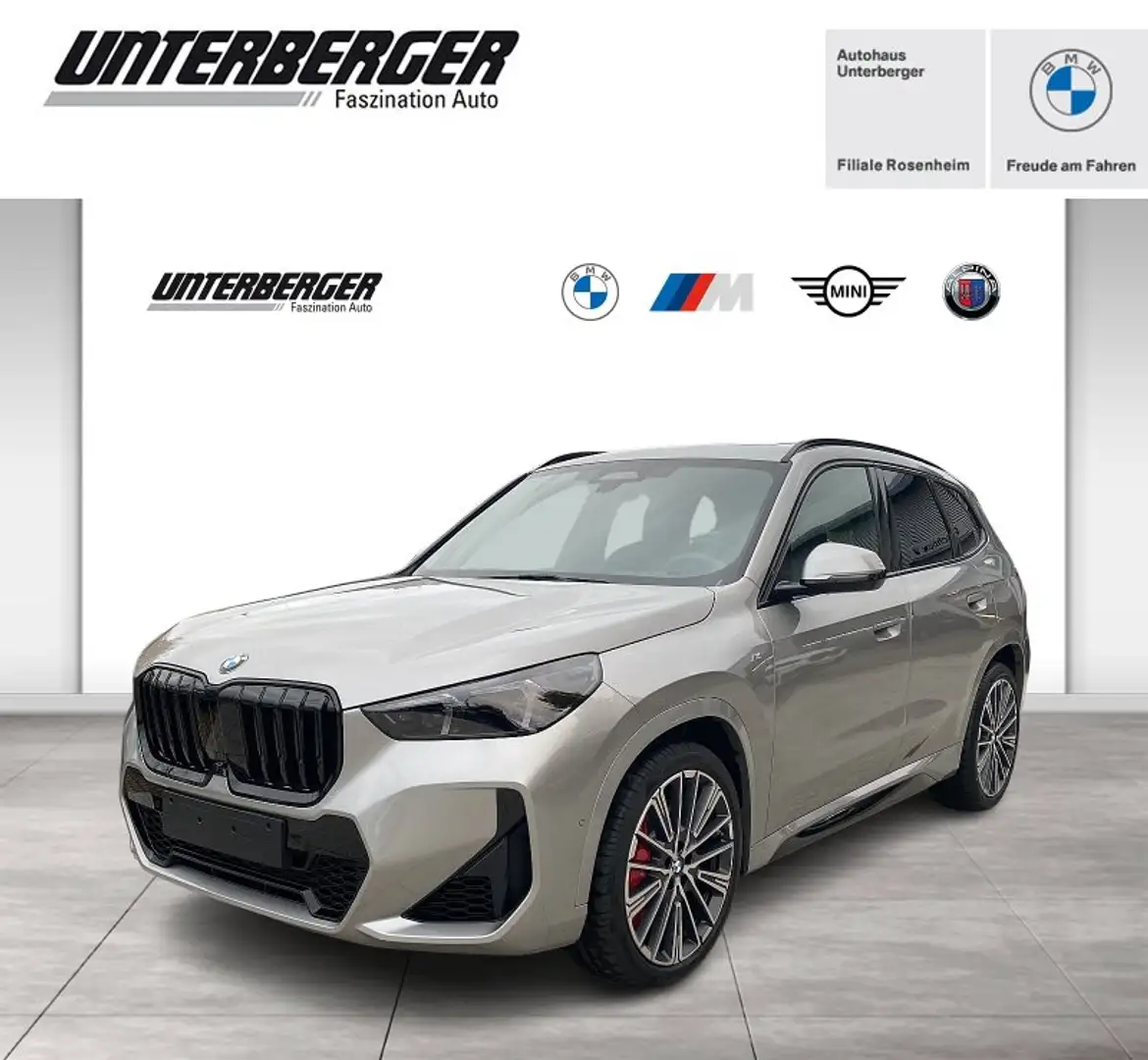 BMW X1 xDrive23i M Sportpaket Head-Up HK HiFi DAB siva - 1