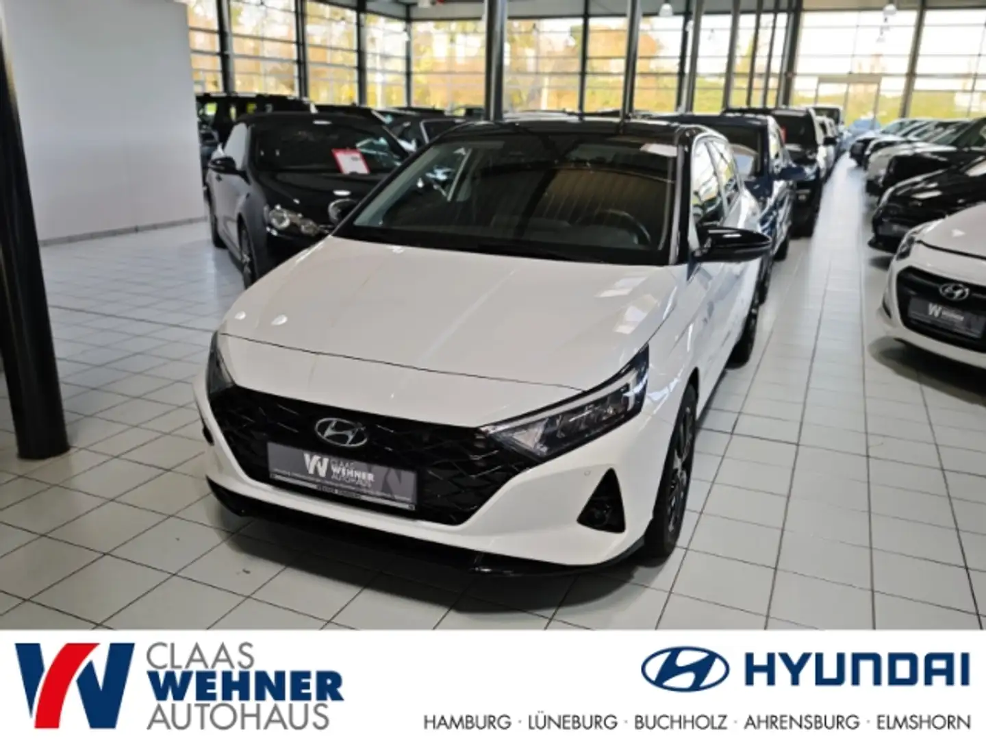 Hyundai i20 Hyundai i 20 1.0 T-GDI Mild-Hybrid Prime Digitales Weiß - 1