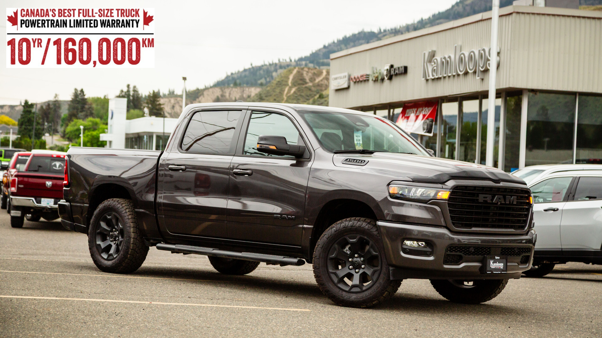 2026 RAM 1500 Sport  - Leather Seats - Sunroof - $272.16 /Wk