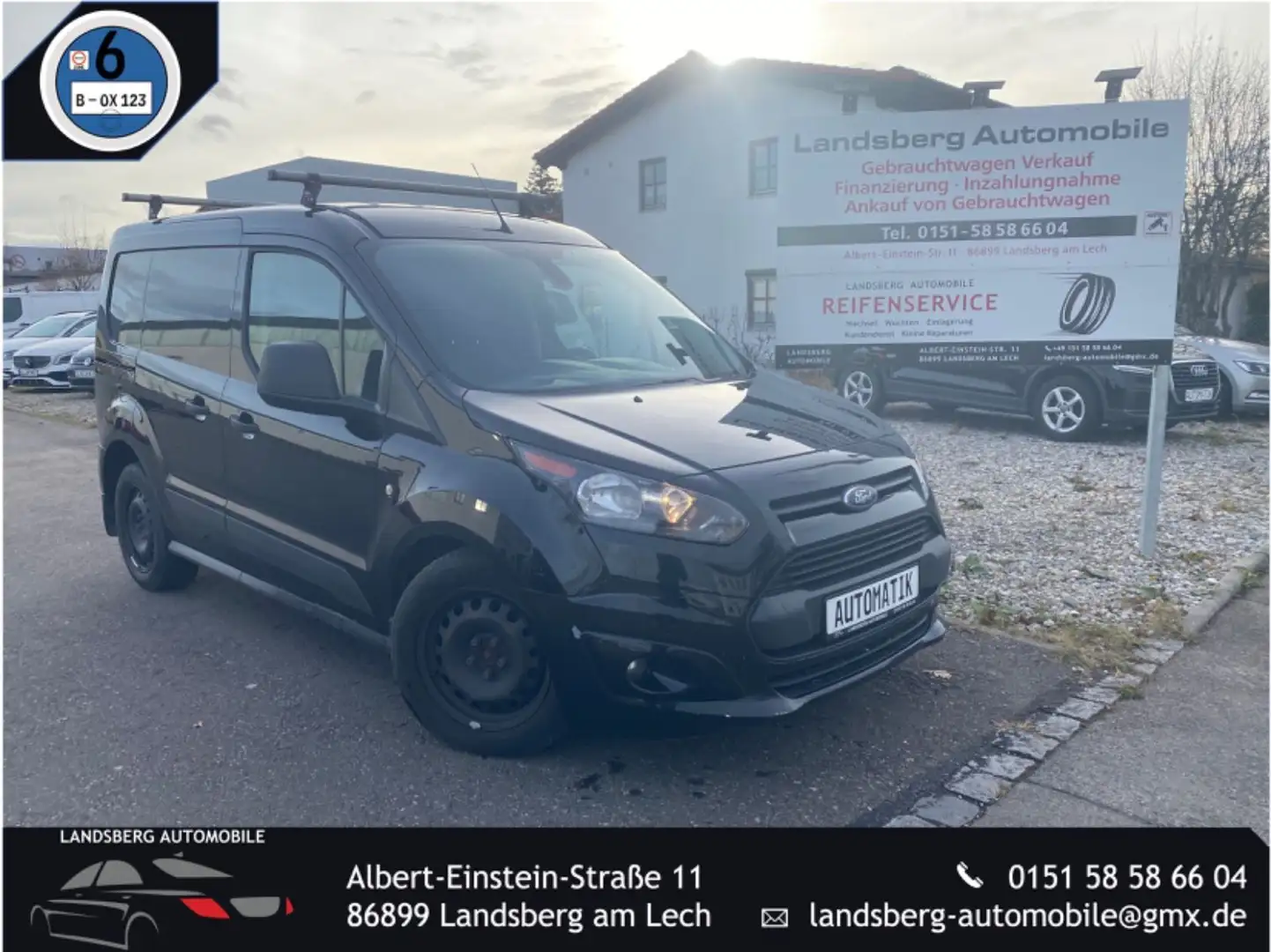 Ford Transit Connect Kasten Trend Noir - 1