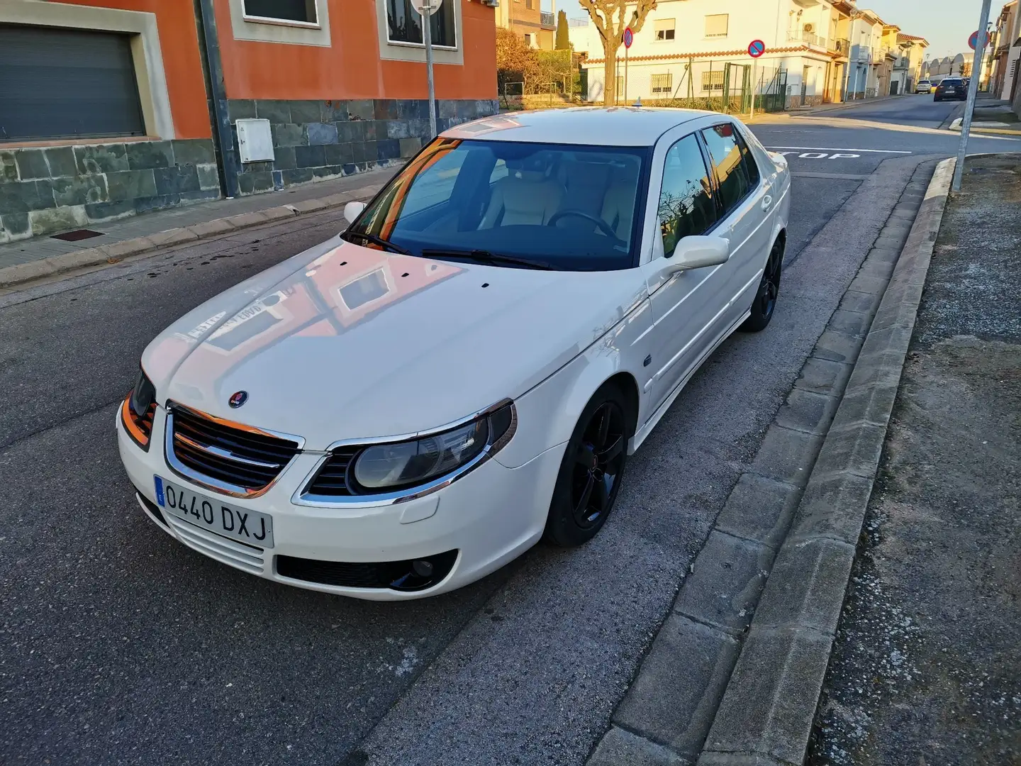 Saab 9-5 Sedán 2.3 TS Aero Biały - 1