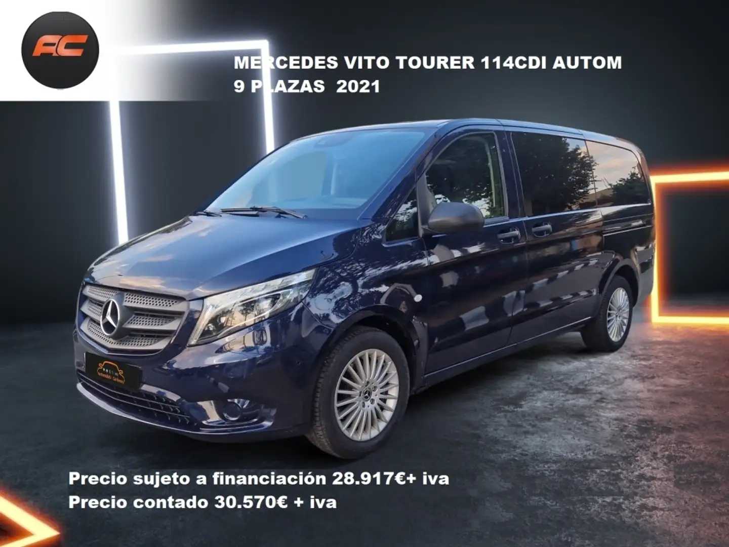 Mercedes-Benz Vito Mixto 114CDI Larga 9G-Tronic Blau - 1