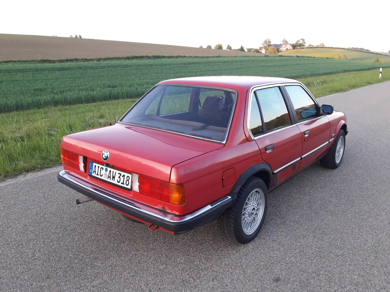BMW 318 i Limousine E30 VFL Euro2 M10 15"Kreuzspeiche, foto 3