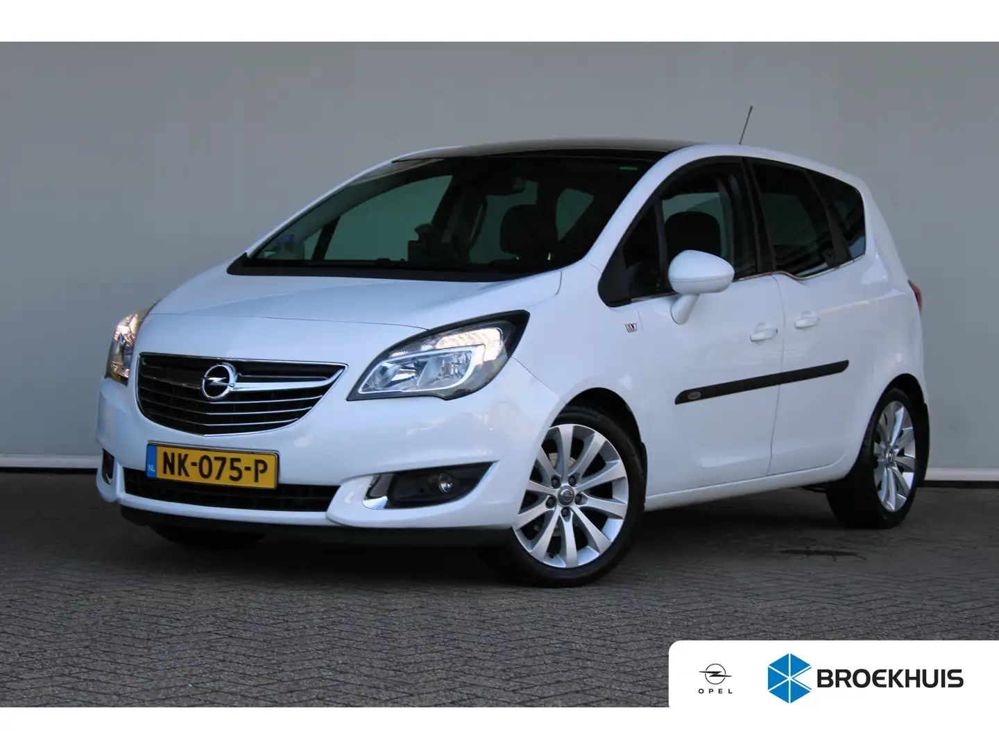 Opel Meriva 1.4 Turbo Blitz | 17 Inch Lichtmetalen Velgen | Tr Blanc - 1