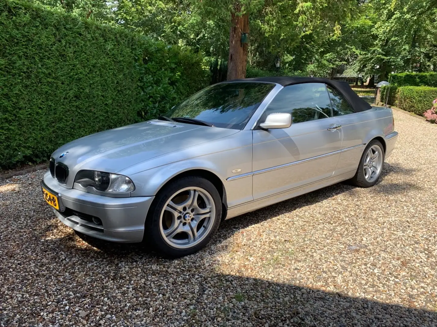 BMW 320 320Ci Cabrio Zilver - 1